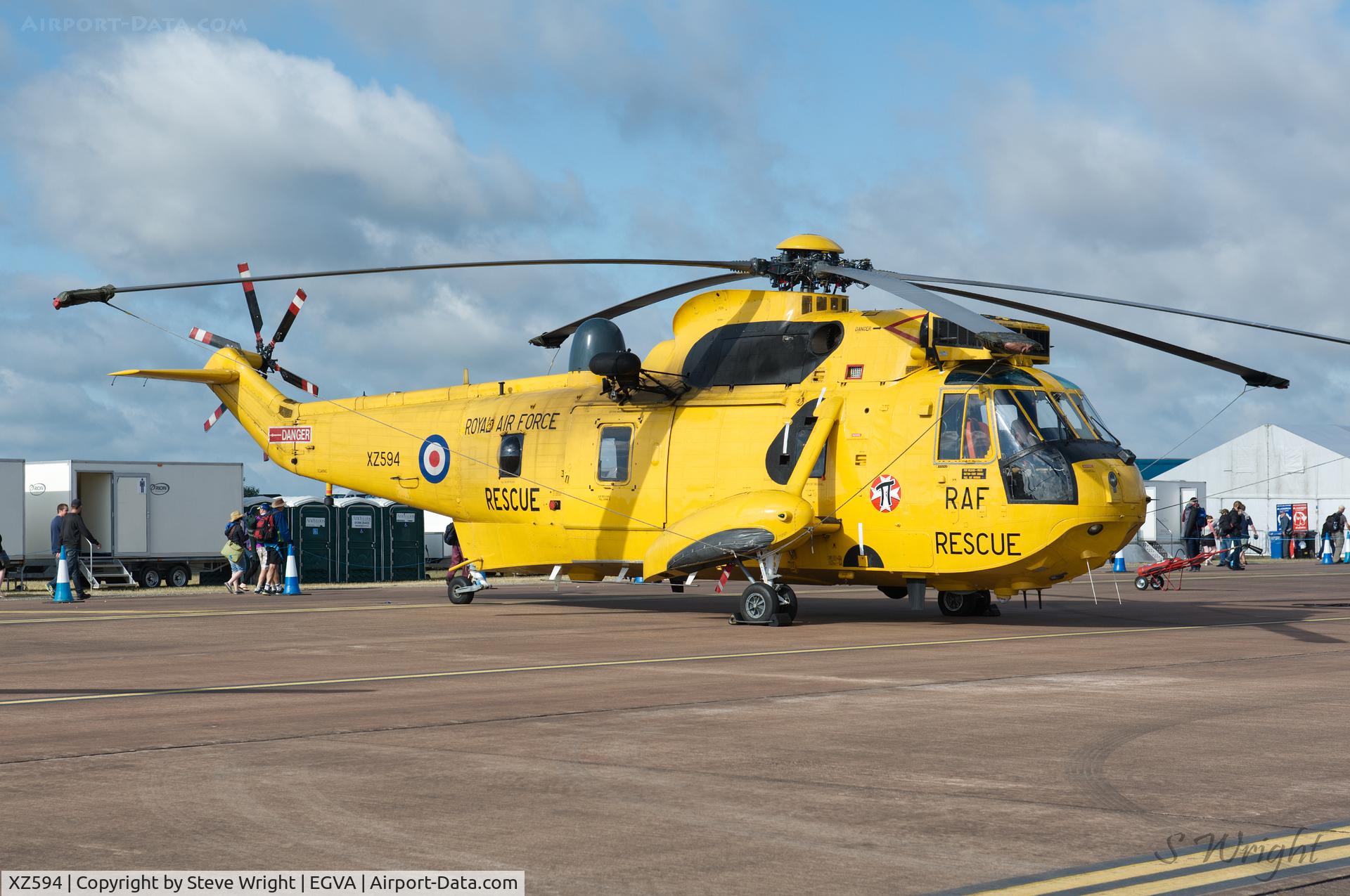 XZ594, 1978 Westland Sea King HAR.3 C/N WA860, RIAT 2015 RAF Fairford UK