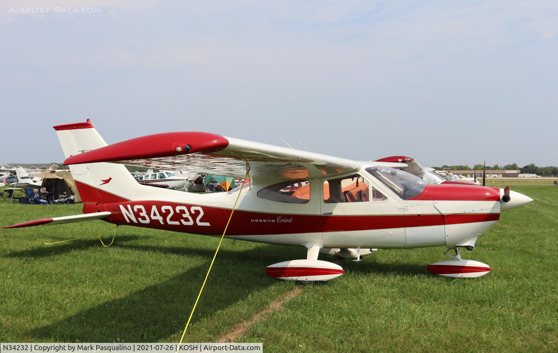 N34232, 1972 Cessna 177B Cardinal C/N 17701724, Cessna 177B