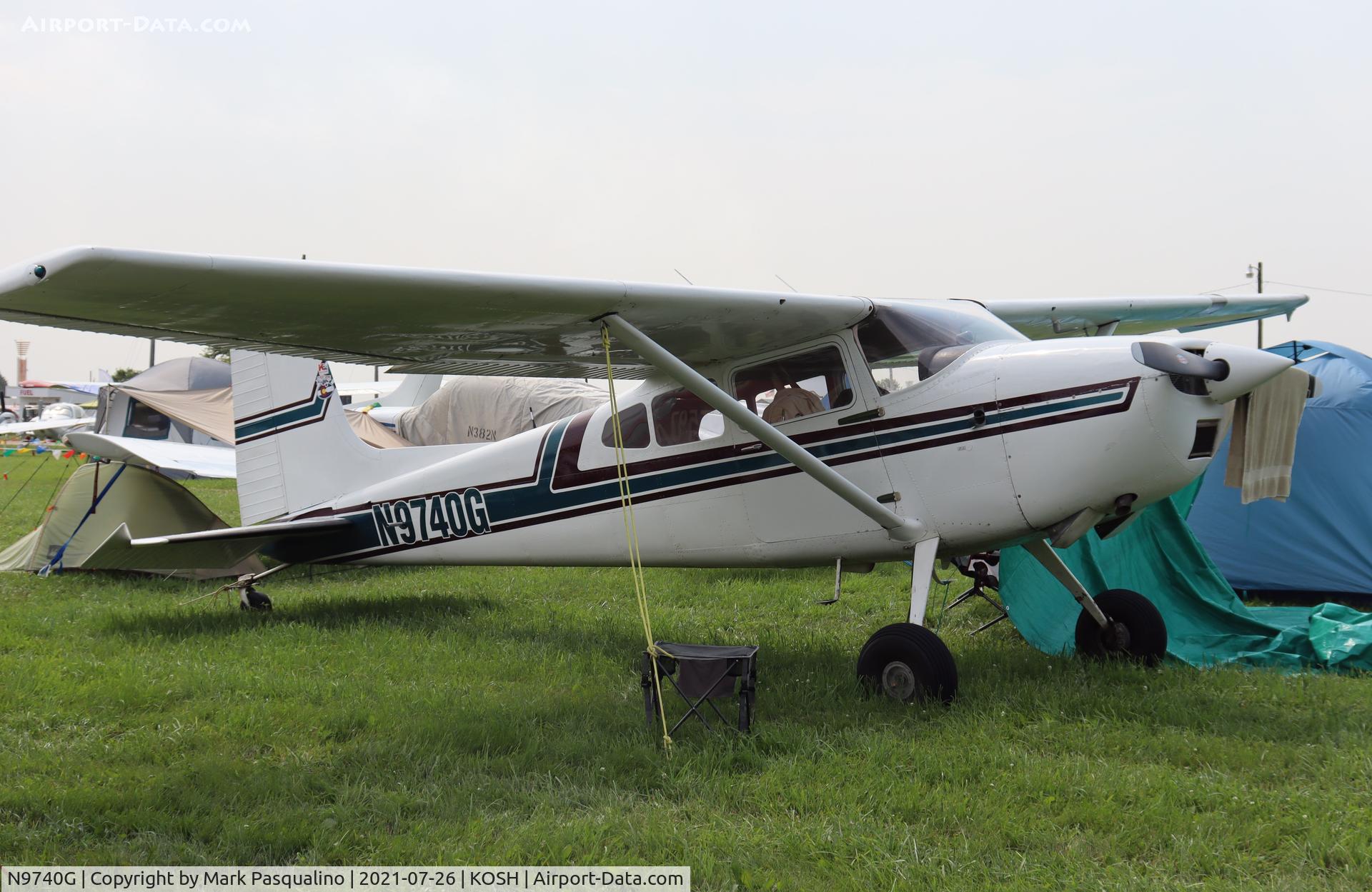 N9740G, 1972 Cessna 180H Skywagon C/N 18052240, Cessna 180H