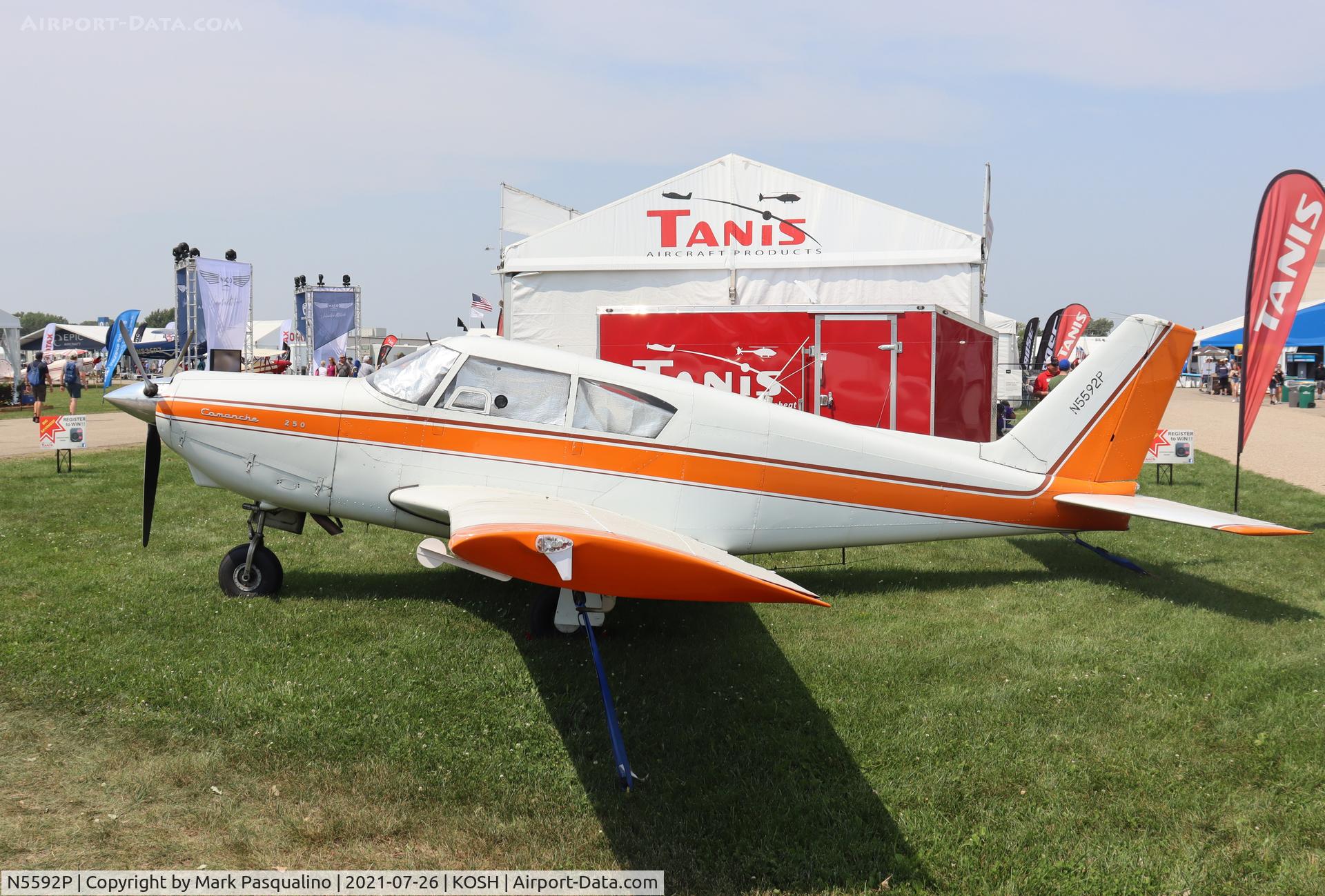 N5592P, 1959 Piper PA-24-250 Comanche C/N 24-658, Piper PA-24-250