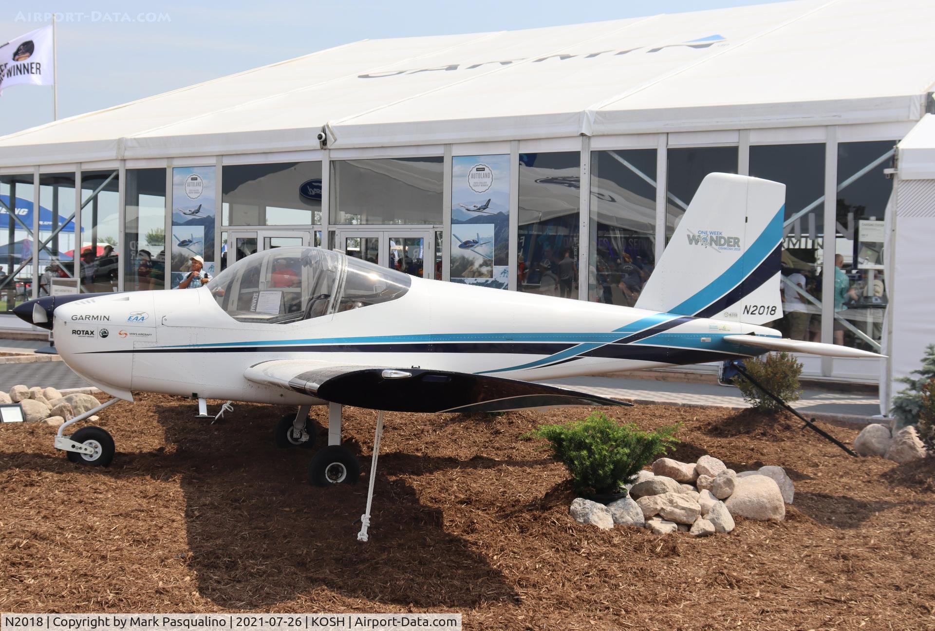 N2018, 2018 Vans RV-12IS C/N 121100, Vans RV-12IS