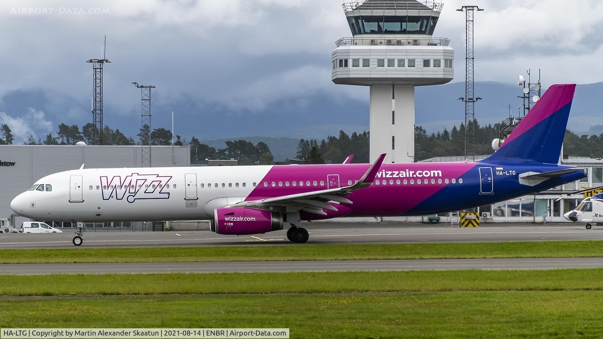 HA-LTG, 2019 Airbus A321-211 C/N 8644, Taxying on whisky for departure rwy. 17.