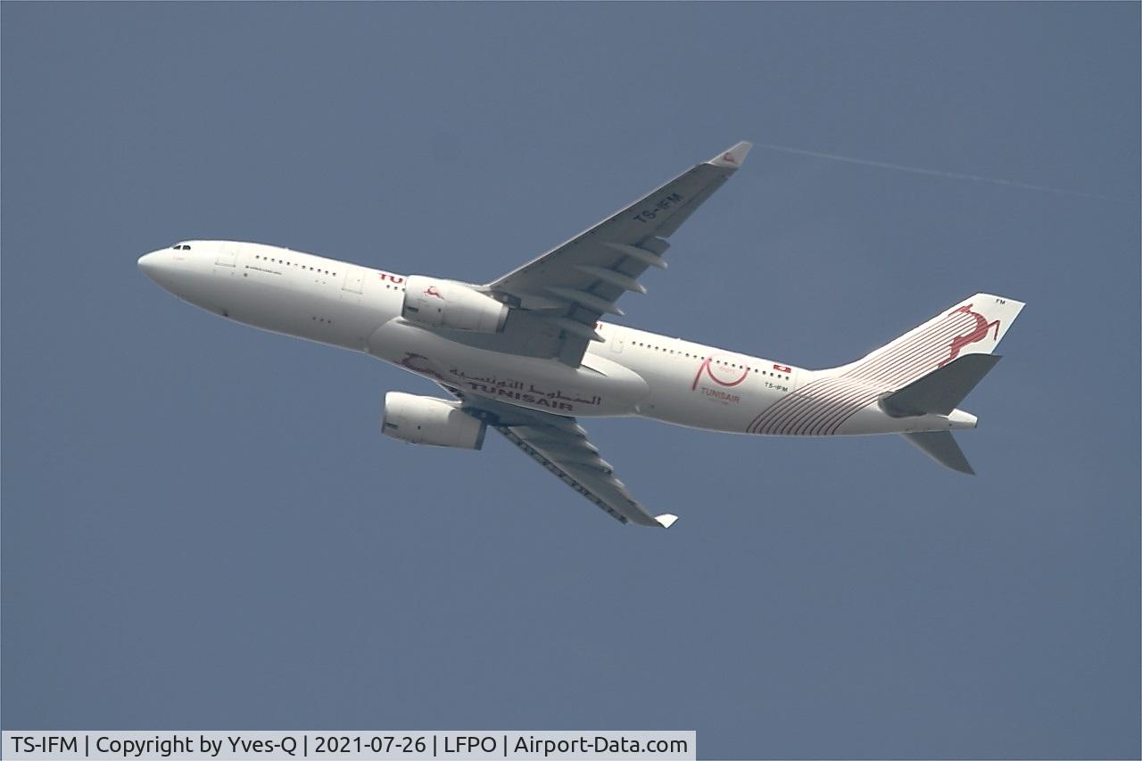 TS-IFM, 2015 Airbus A330-243 C/N 1631, Airbus A330-243, Climbing from rwy 24, Paris Orly airport (LFPO-ORY)