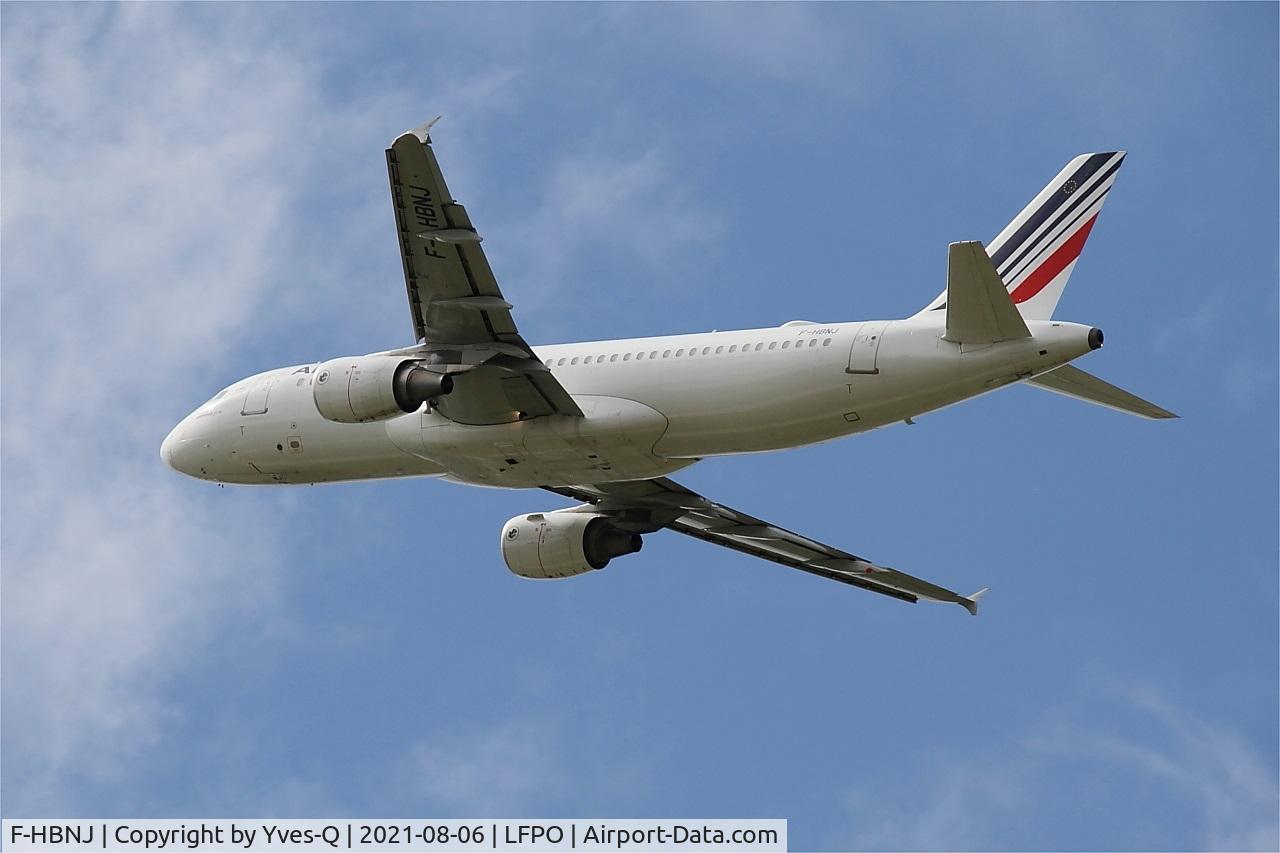 F-HBNJ, 2011 Airbus A320-214 C/N 4908, Airbus A320-214, Climbing from rwy 24, Paris Orly airport (LFPO-ORY)