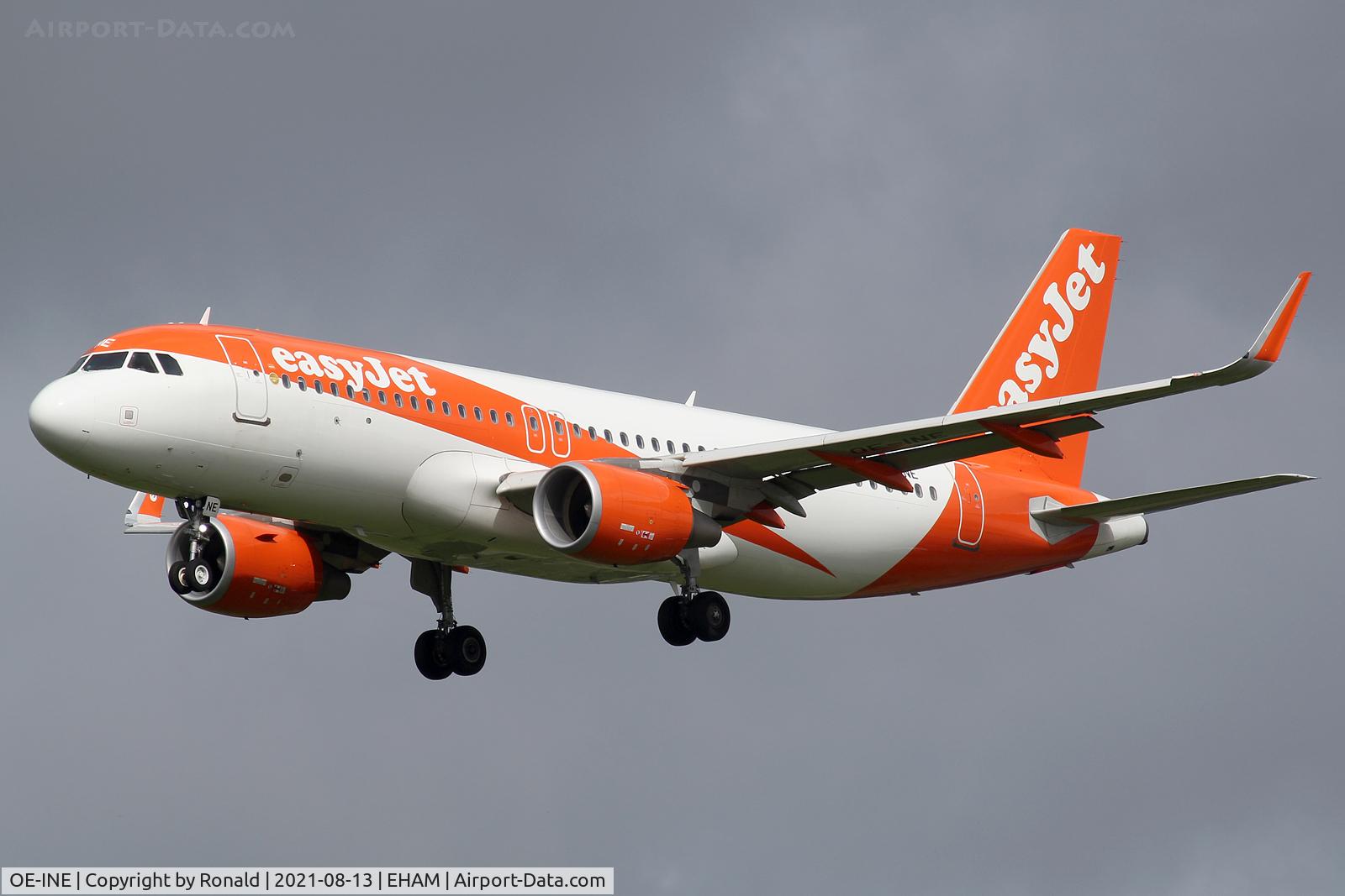 OE-INE, 2017 Airbus A320-214 C/N 7750, at spl