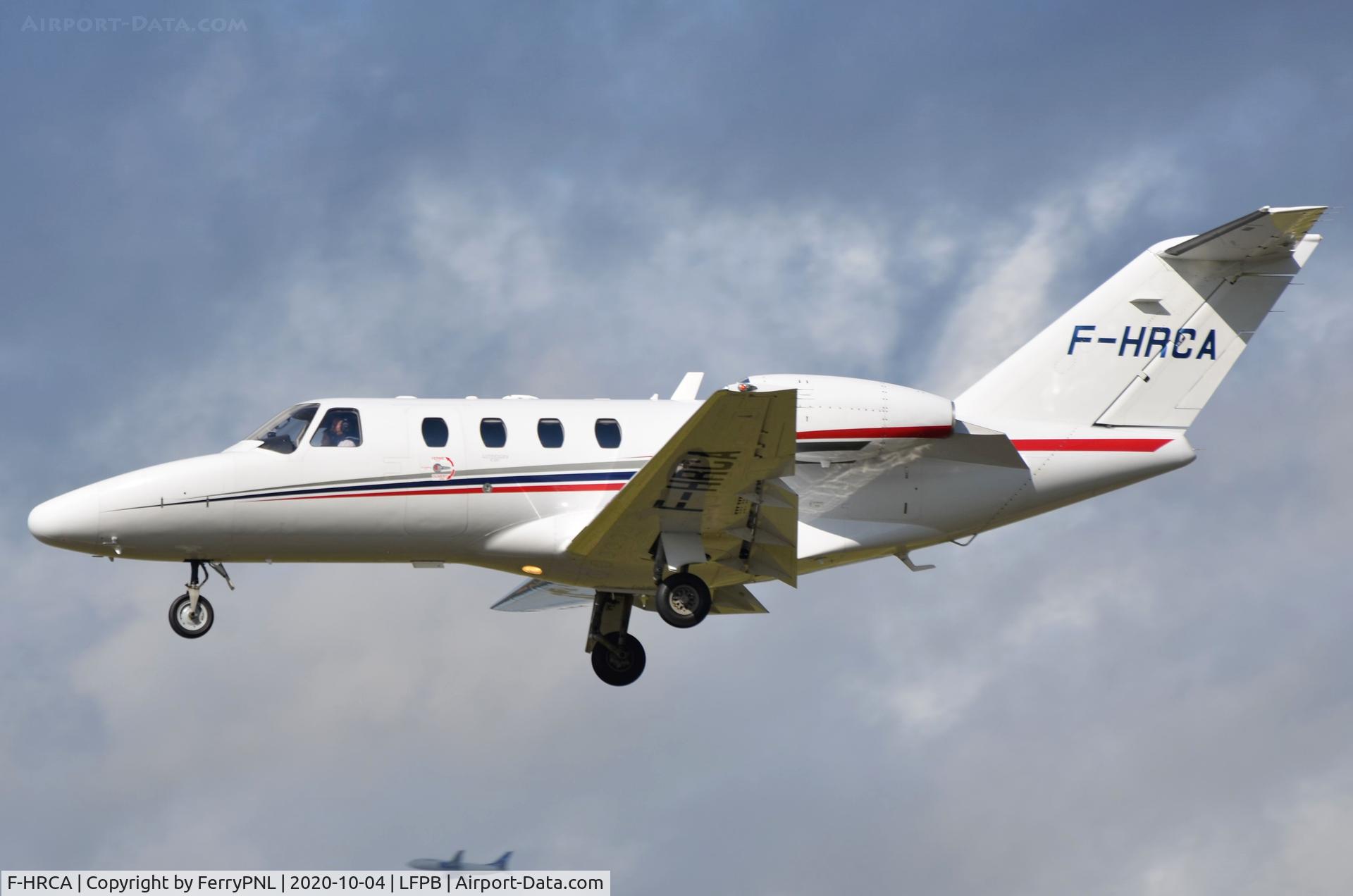 F-HRCA, 2007 Cessna 525 CitationJet CJ1+ C/N 525-0650, Ce525 landing in LBG
