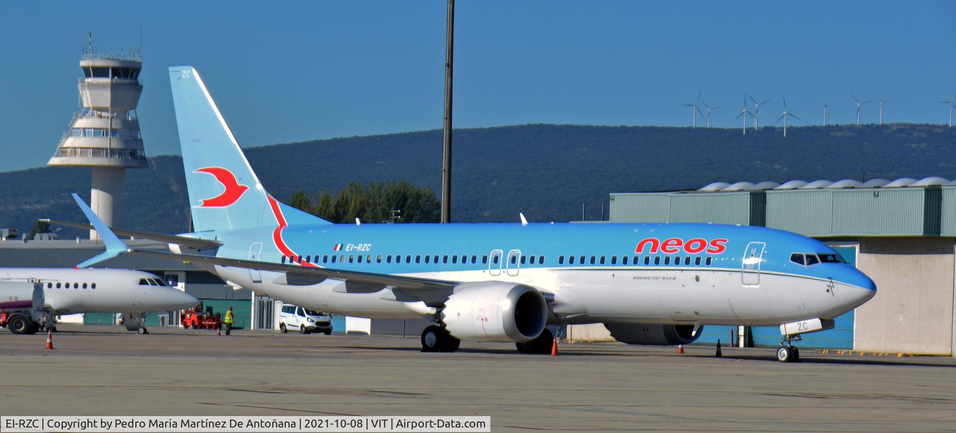 EI-RZC, 2019 Boeing 737-8 MAX C/N 62872, Aeropuerto de Foronda - Vitoria-Gasteiz - Euskadi - España