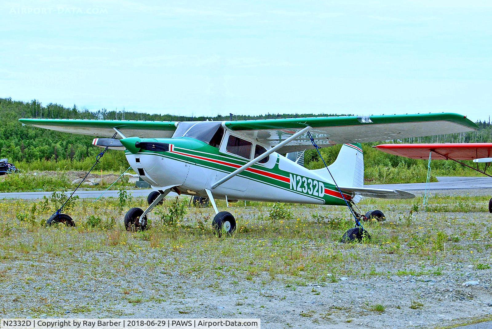 N2332D, 1952 Cessna 170B C/N 20484, N2332D   Cessna 170B [20484] Wasilla~N 29/06/2018