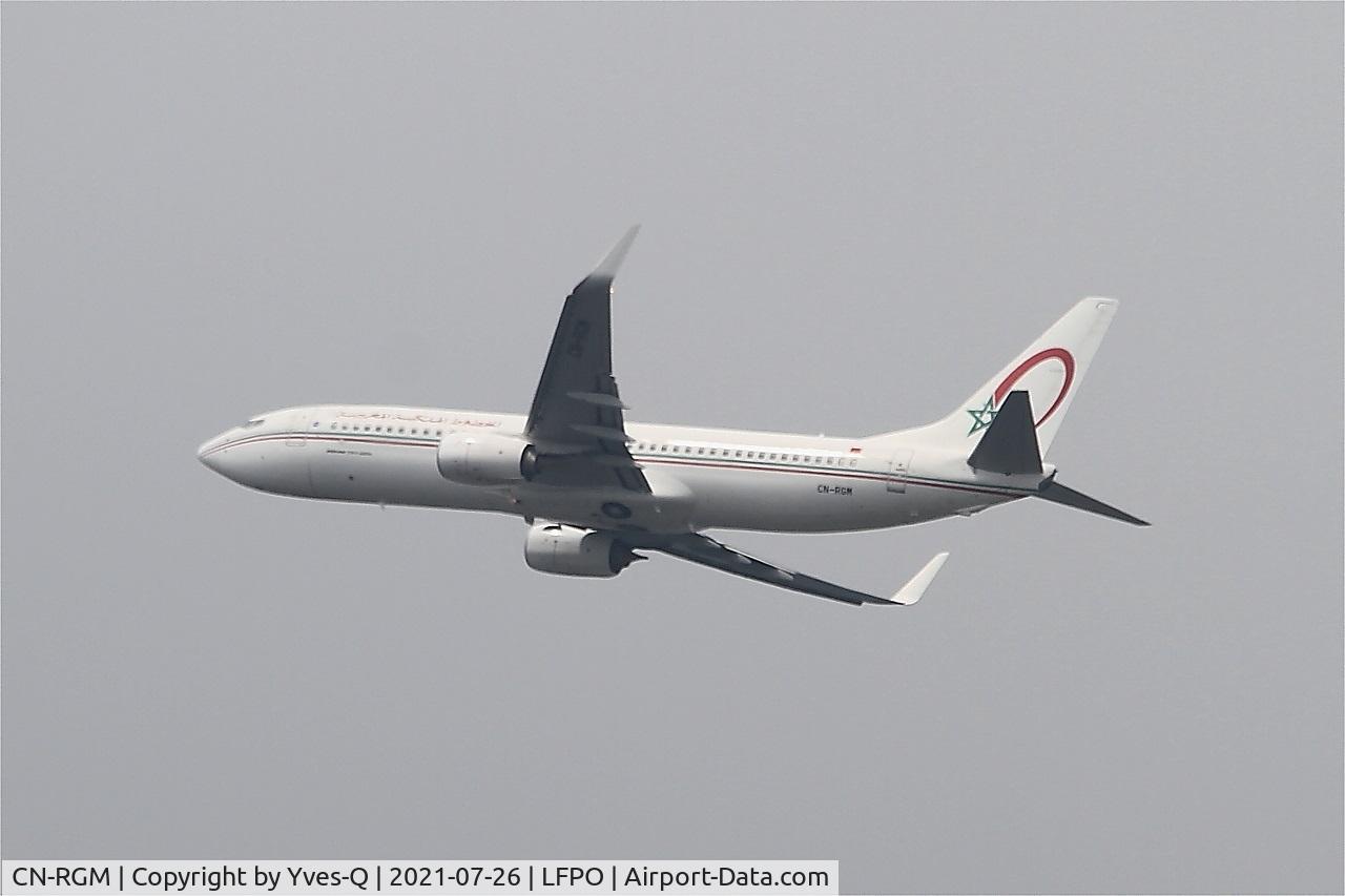 CN-RGM, 2013 Boeing 737-8B6 C/N 33074, Boeing 737-8B6, Climbing from rwy 24, Paris-Orly airport (LFPO-ORY)