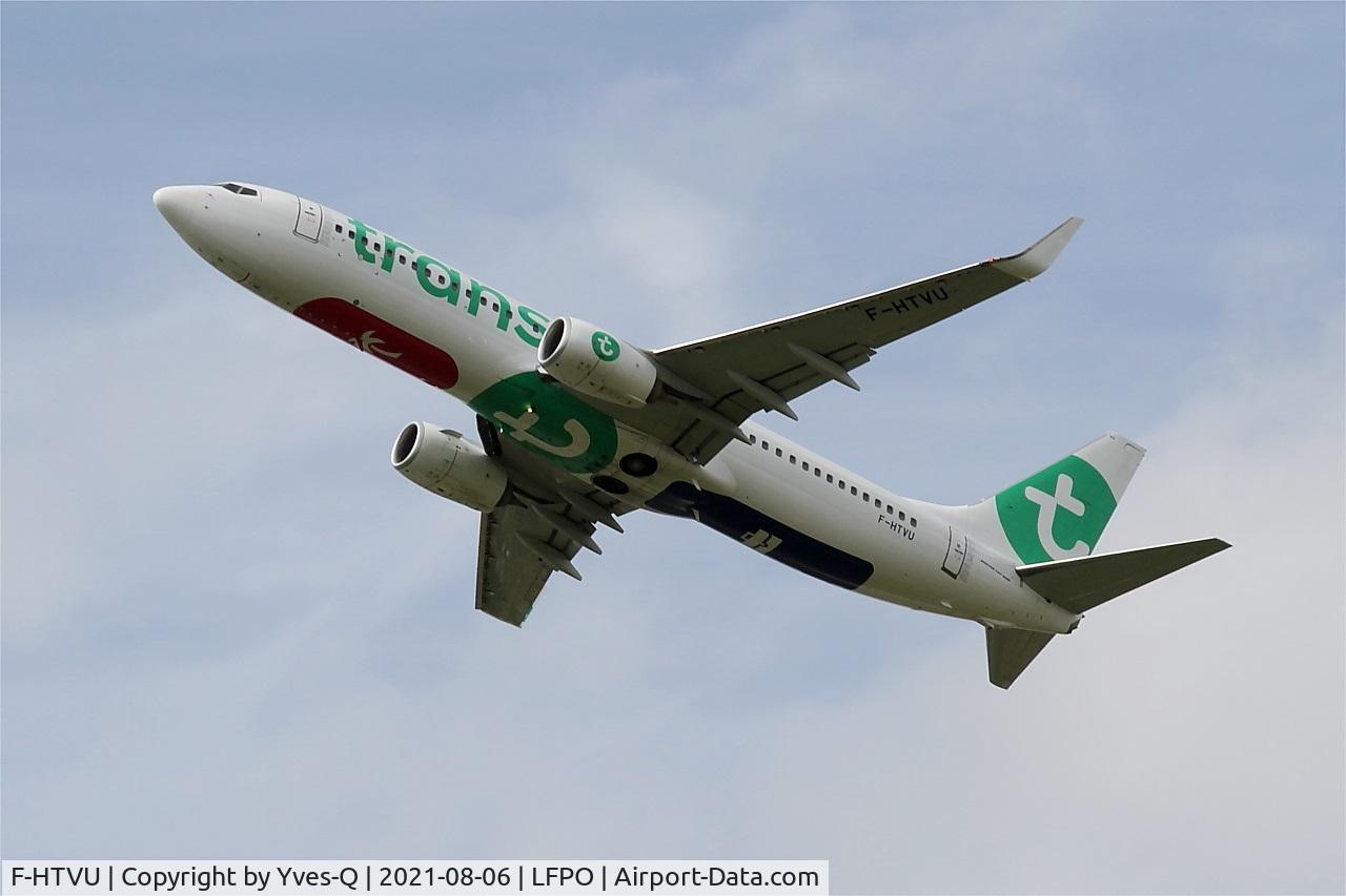 F-HTVU, 2012 Boeing 737-86J C/N 37770, Boeing 737-86J, Take off rwy 24, Paris-Orly airport (LFPO-ORY)
