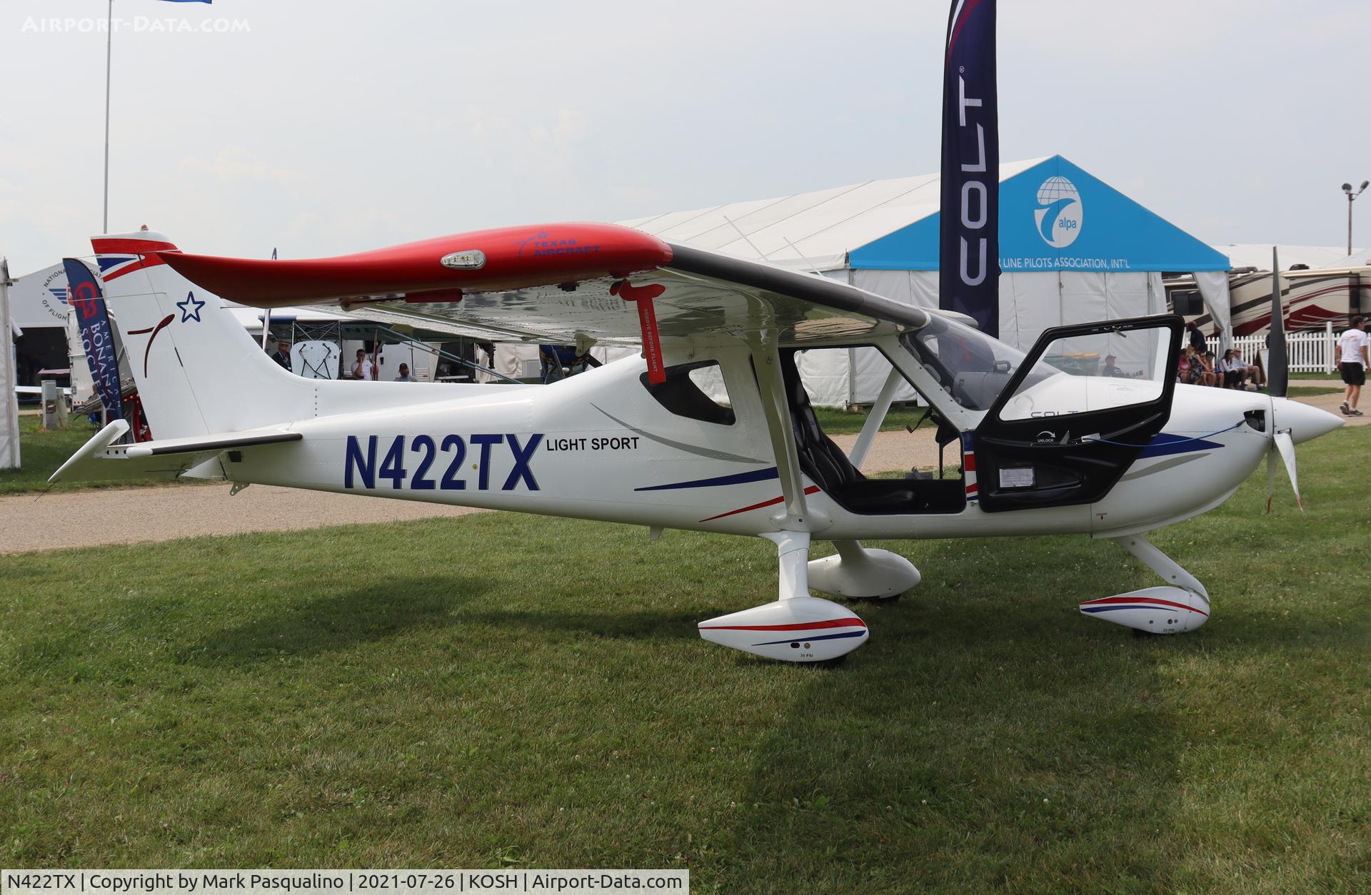 N422TX, 2020 Texas Aircraft Colt 100 C/N TXA006, Colt 100