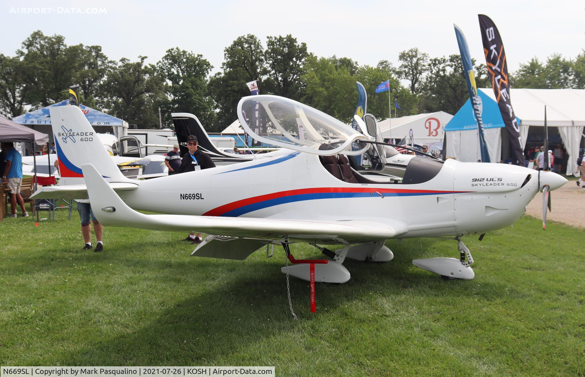 N669SL, 2019 ZALL JIHLAVAN AIRPLANES S R O JA-600 SKYLEADER C/N 6309338Y, JA-600 Skyleader