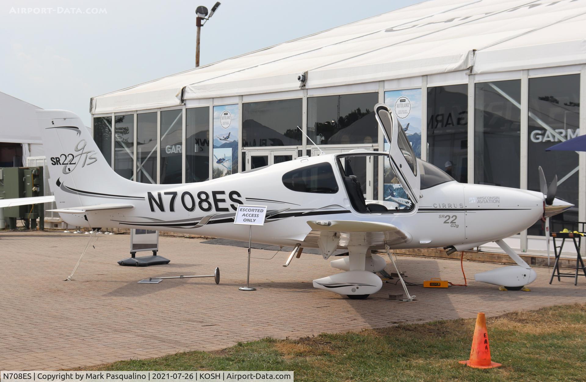 N708ES, 2006 Cirrus SR22 C/N 1856, Cirrus SR22