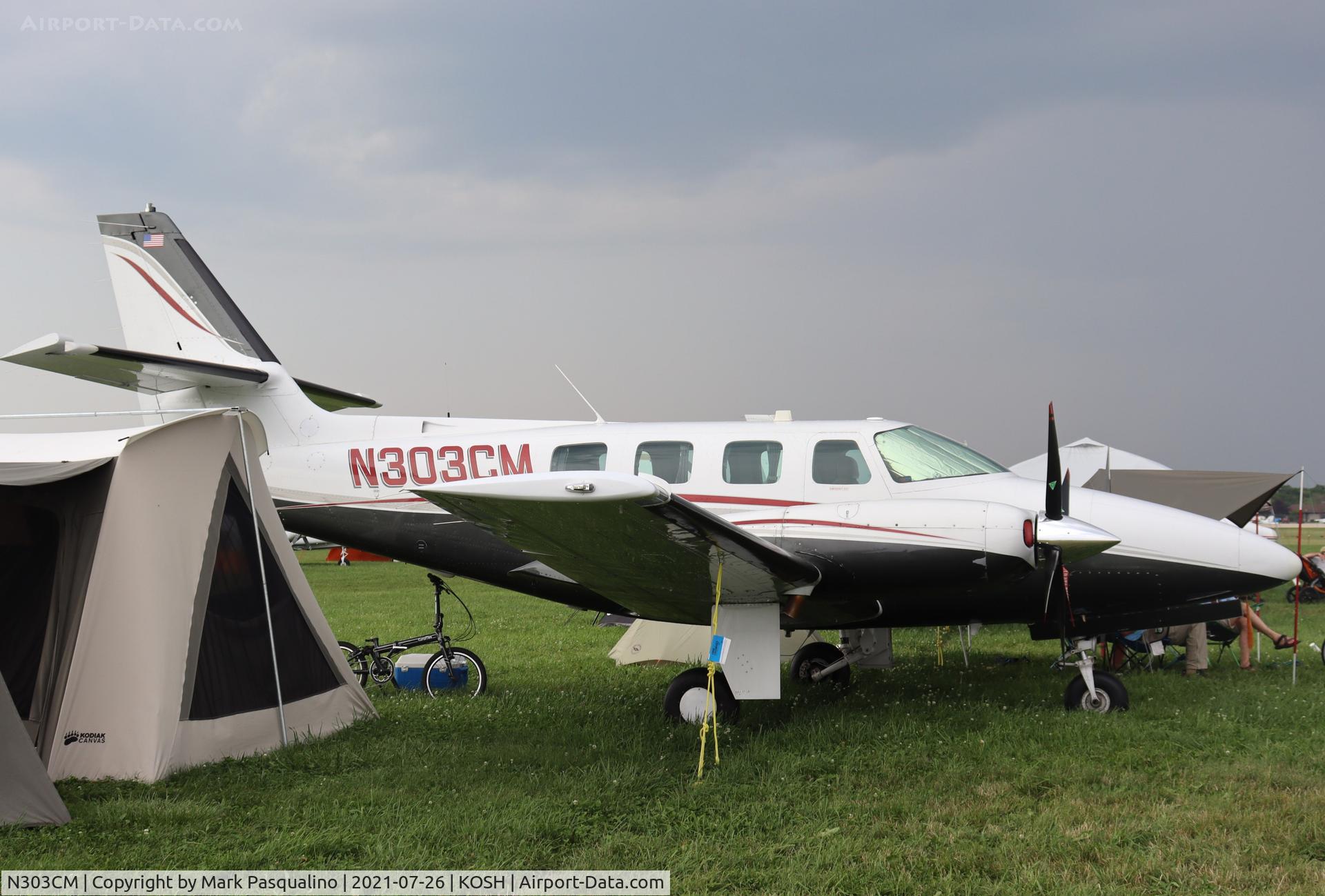N303CM, 1984 Cessna T303 Crusader C/N T30300296, Cessna T303
