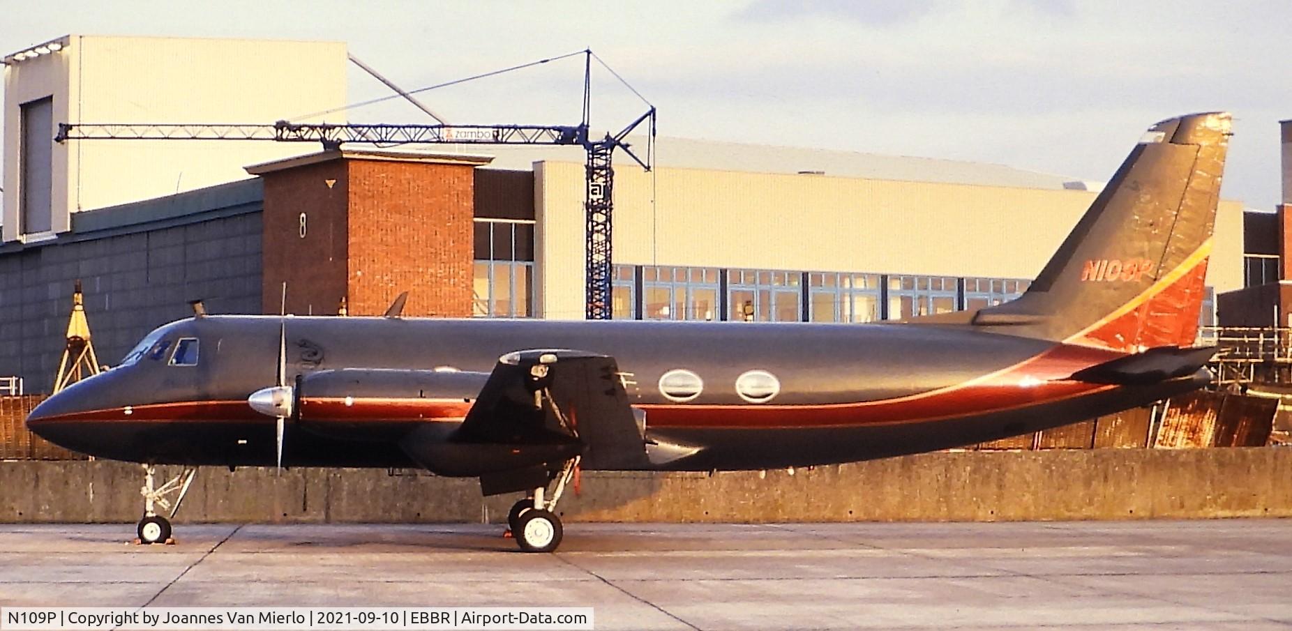 N109P, 1963 Grumman G-159 Gulfstream 1 C/N 109, Slide scan