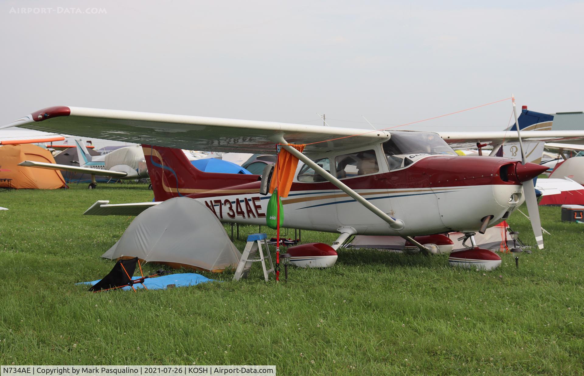 N734AE, 1977 Cessna 172N C/N 17268696, Cessna 172N