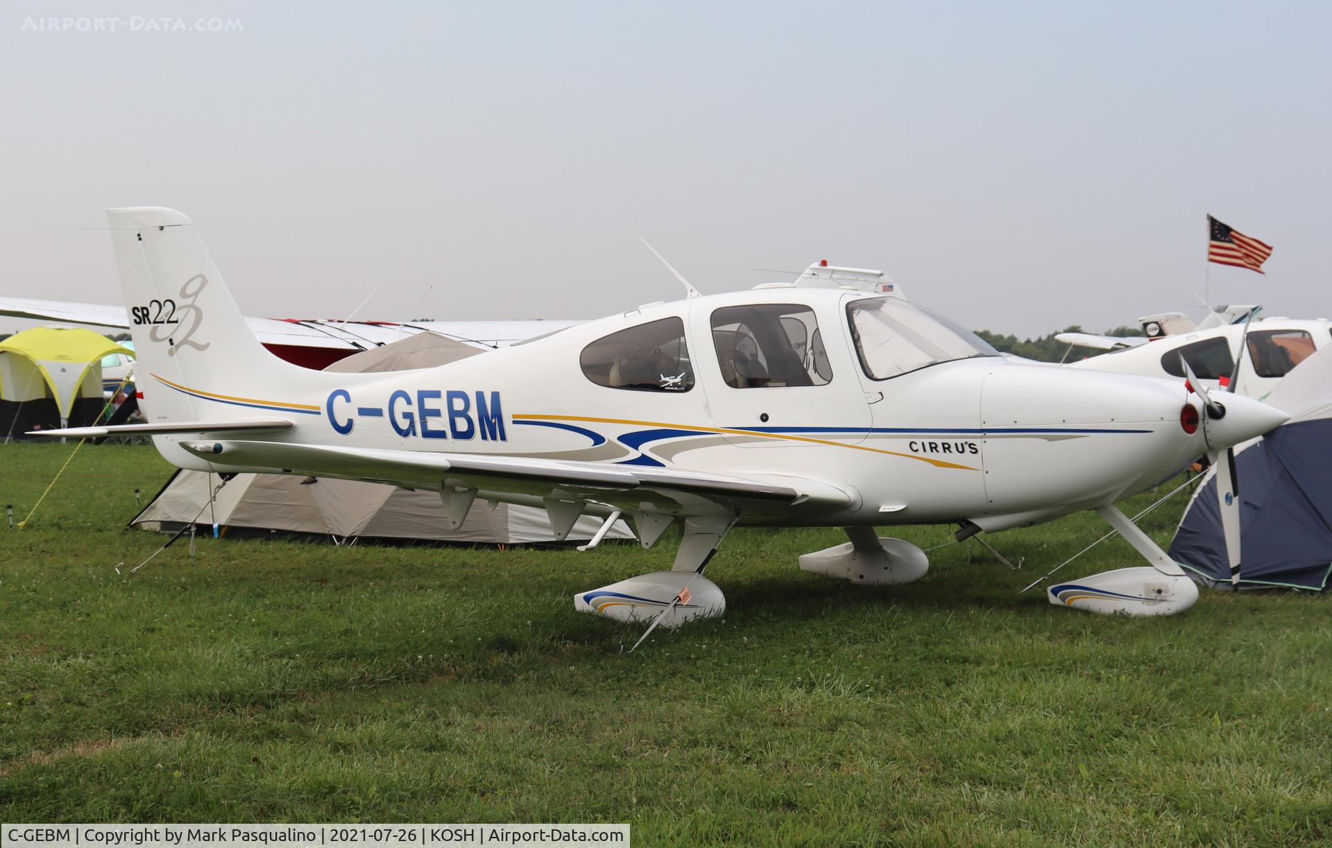 C-GEBM, 2004 Cirrus SR22 C/N 1086, Cirrus SR22