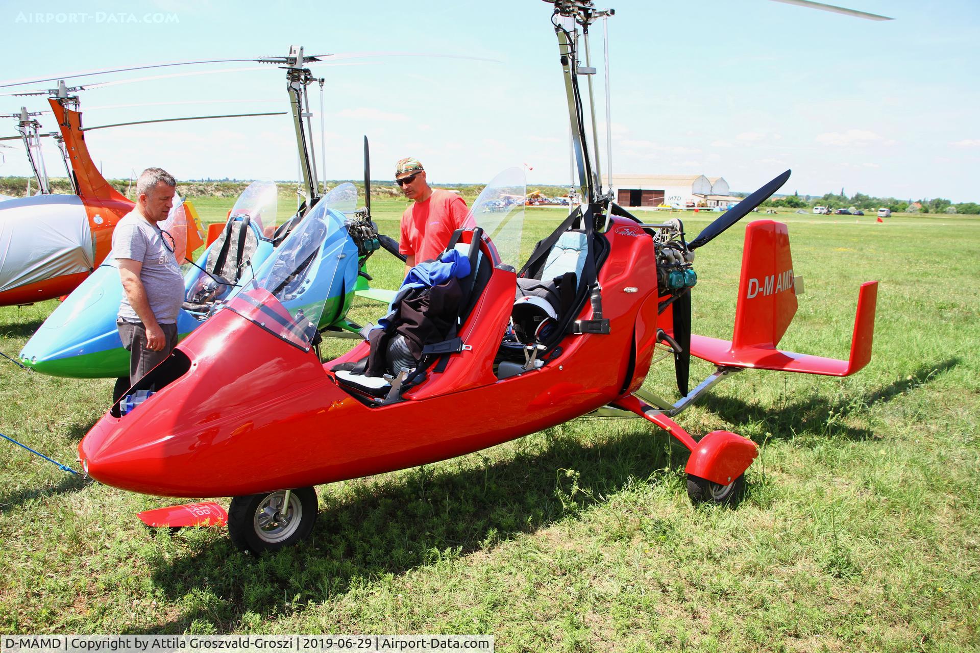 D-MAMD, AutoGyro Europe MTOSport C/N Not found D-MAMD, Balatonfökajár Airport, Hungary