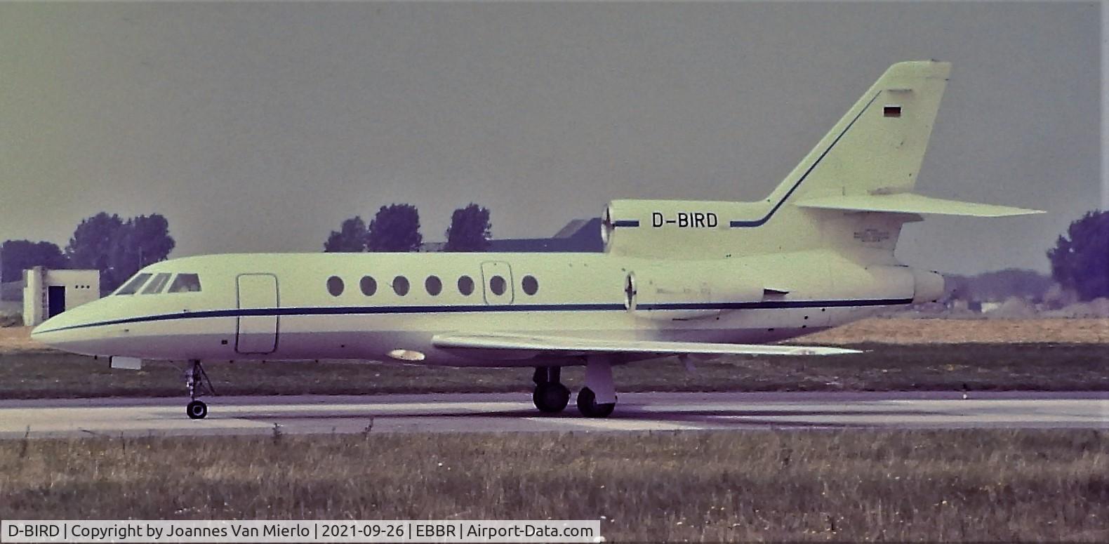 D-BIRD, 1980 Dassault Falcon 50 C/N 016, Slide scan