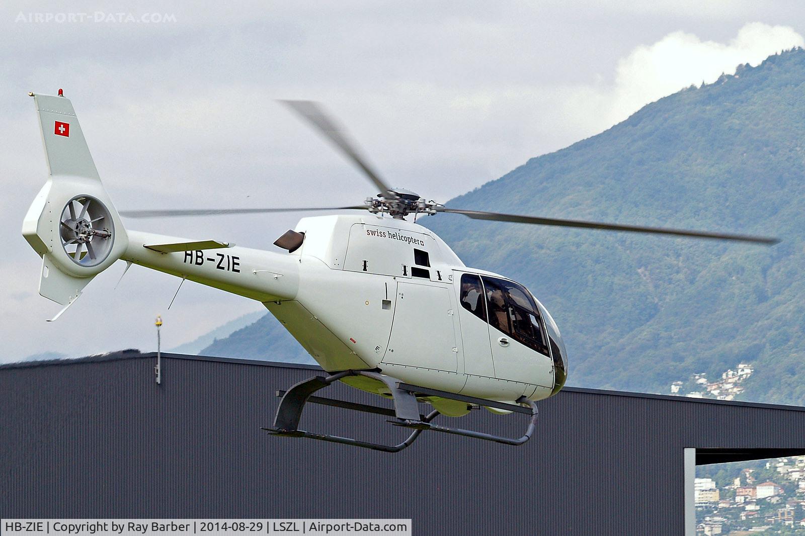 HB-ZIE, 2006 Eurocopter EC-120B Colibri C/N 1461, HB-ZIE   Eurocopter EC.120B Colibri [1461] (Swiss Helicopters AG) Locarno~HB 29/08/2014