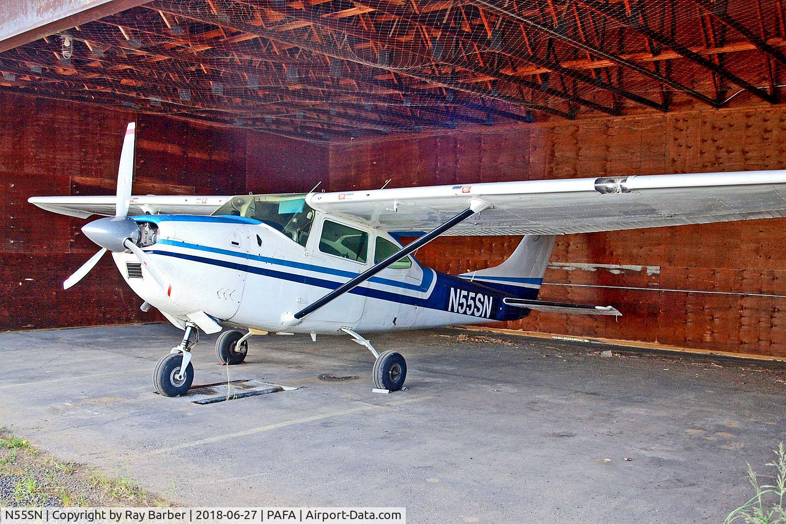 N55SN, 1964 Cessna 182G Skylane C/N 18255199, N55SN   Cessna 182G Skylane [182-55199] Fairbanks~G 27/06/2018