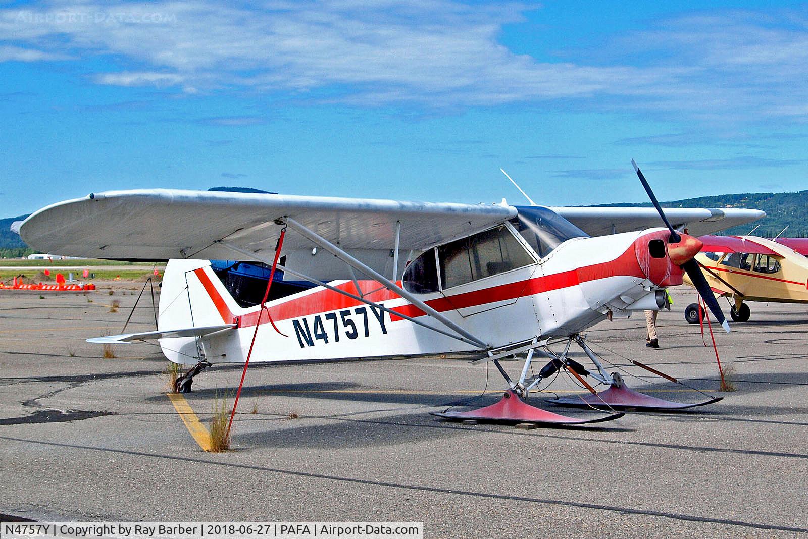 N4757Y, 1971 Piper PA-18-150 Super Cub C/N 18-8957, N4757Y   Piper PA-18-150 Super Cub [18-8957] Fairbanks~G 27/06/2018