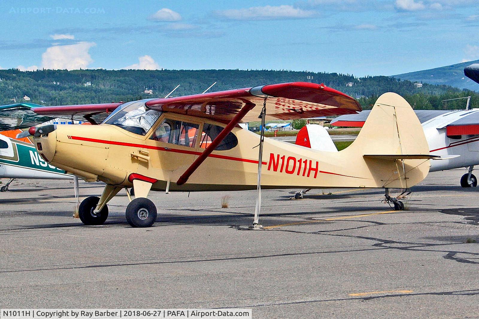 N1011H, 1948 Aeronca 15AC Sedan C/N 15AC-13, N1011H   Aeronca 15AC Sedan [15AC-13] Fairbanks~G 27/06/2018