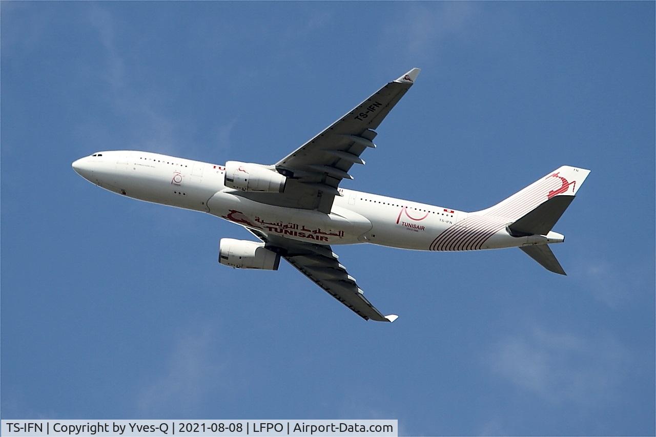 TS-IFN, 2015 Airbus A330-243 C/N 1641, Airbus A330-243, Climbing from rwy 24, Paris-Orly airport (LFPO-ORY)