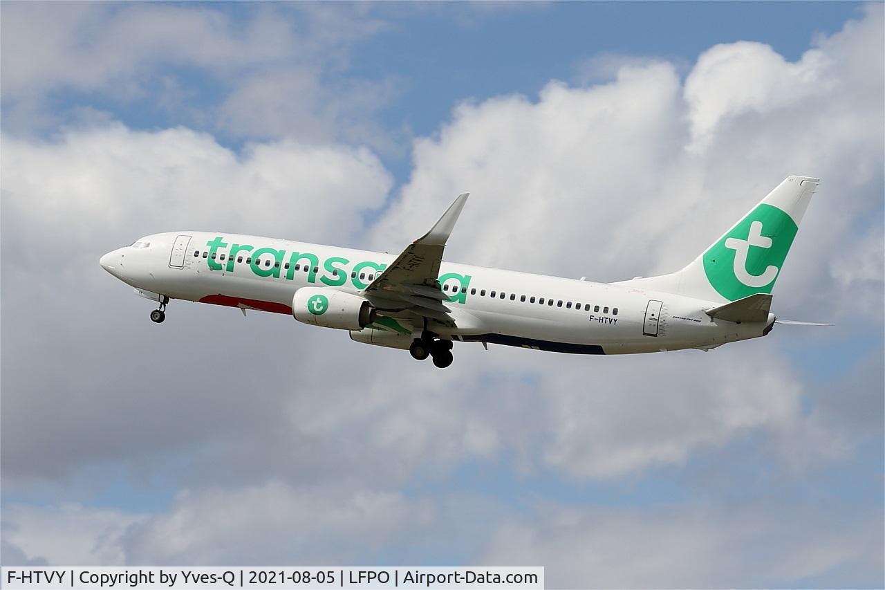 F-HTVY, 2013 Boeing 737-8JP C/N 39021, Boeing 737 NG, Climbing from rwy 24, Paris-Orly airport (LFPO-ORY)