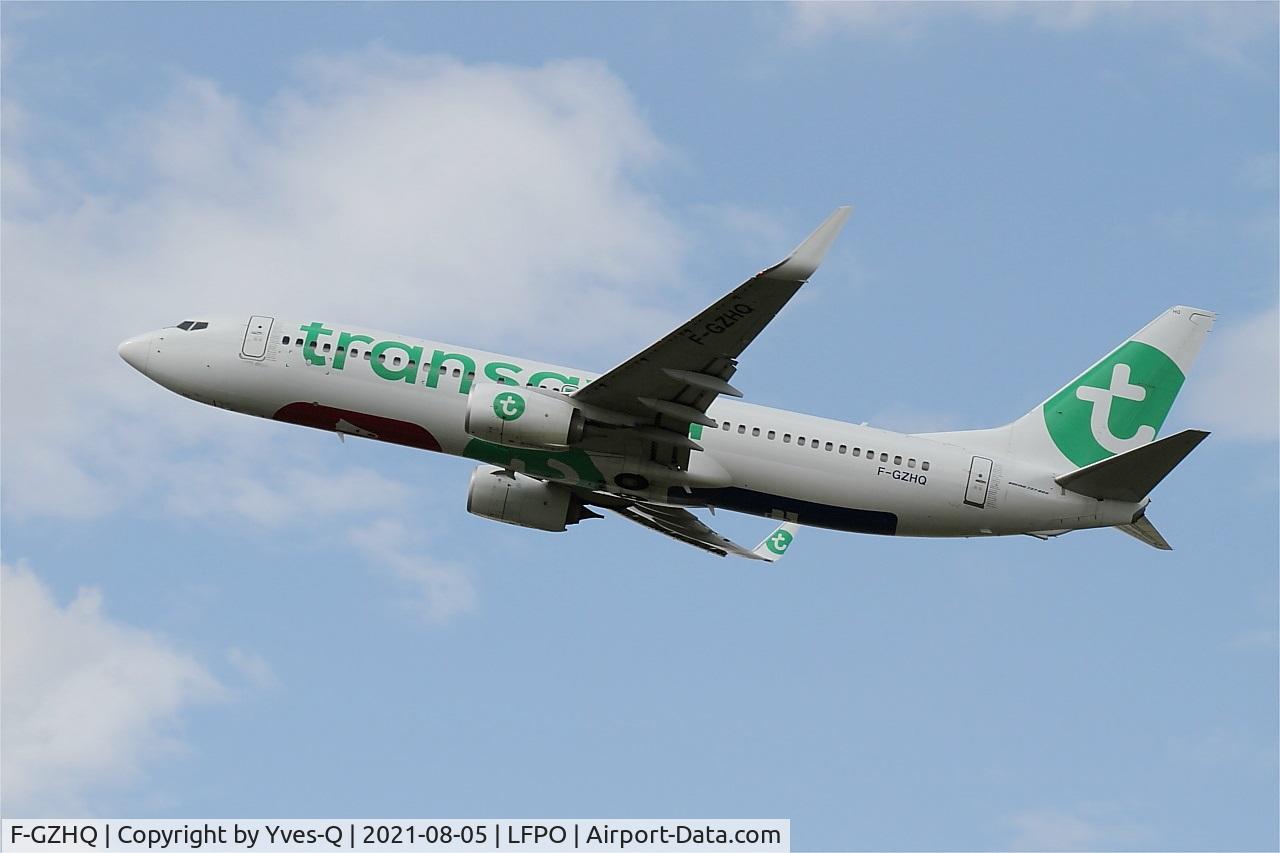 F-GZHQ, 2015 Boeing 737-8K2 C/N 44567, Boeing 737-8K2, Climbing from rwy 24, Paris-Orly airport (LFPO-ORY)