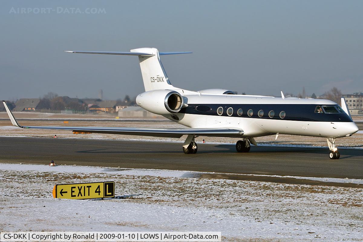 CS-DKK, 2008 Gulfstream Aerospace GV-SP (G550) C/N 5201, at lows