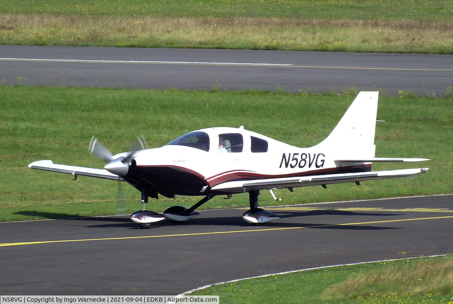 N58VG, 2006 Columbia Aircraft Mfg LC-41-550FG Columbia 400 C/N 41640, Columbia 400 (LC41-550FG) at Bonn-Hangelar airfield during the Grumman Fly-in 2021