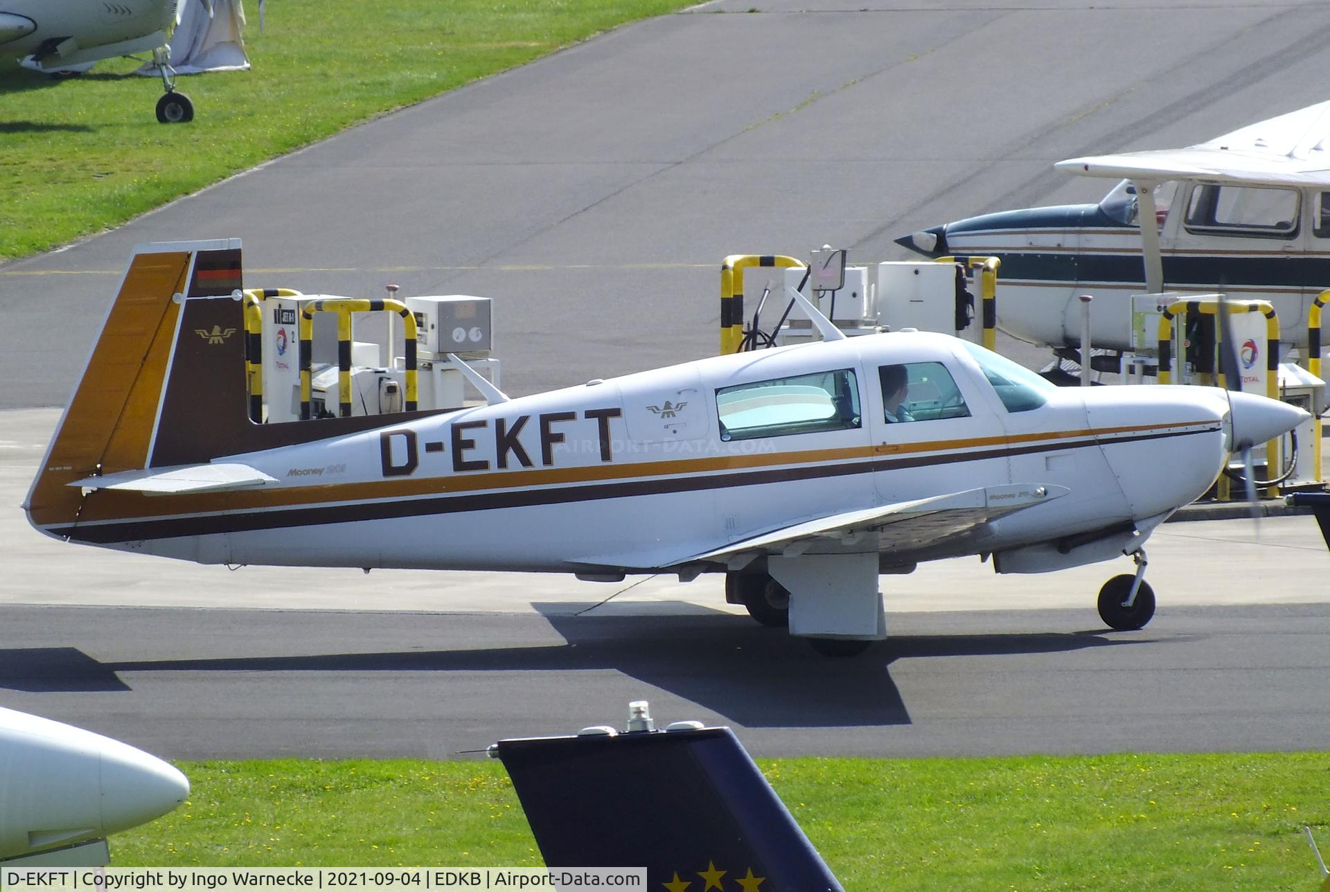 D-EKFT, 1979 Mooney M20J 201 C/N 24-0834, Mooney M20J 201 at Bonn-Hangelar airfield during the Grumman Fly-in 2021