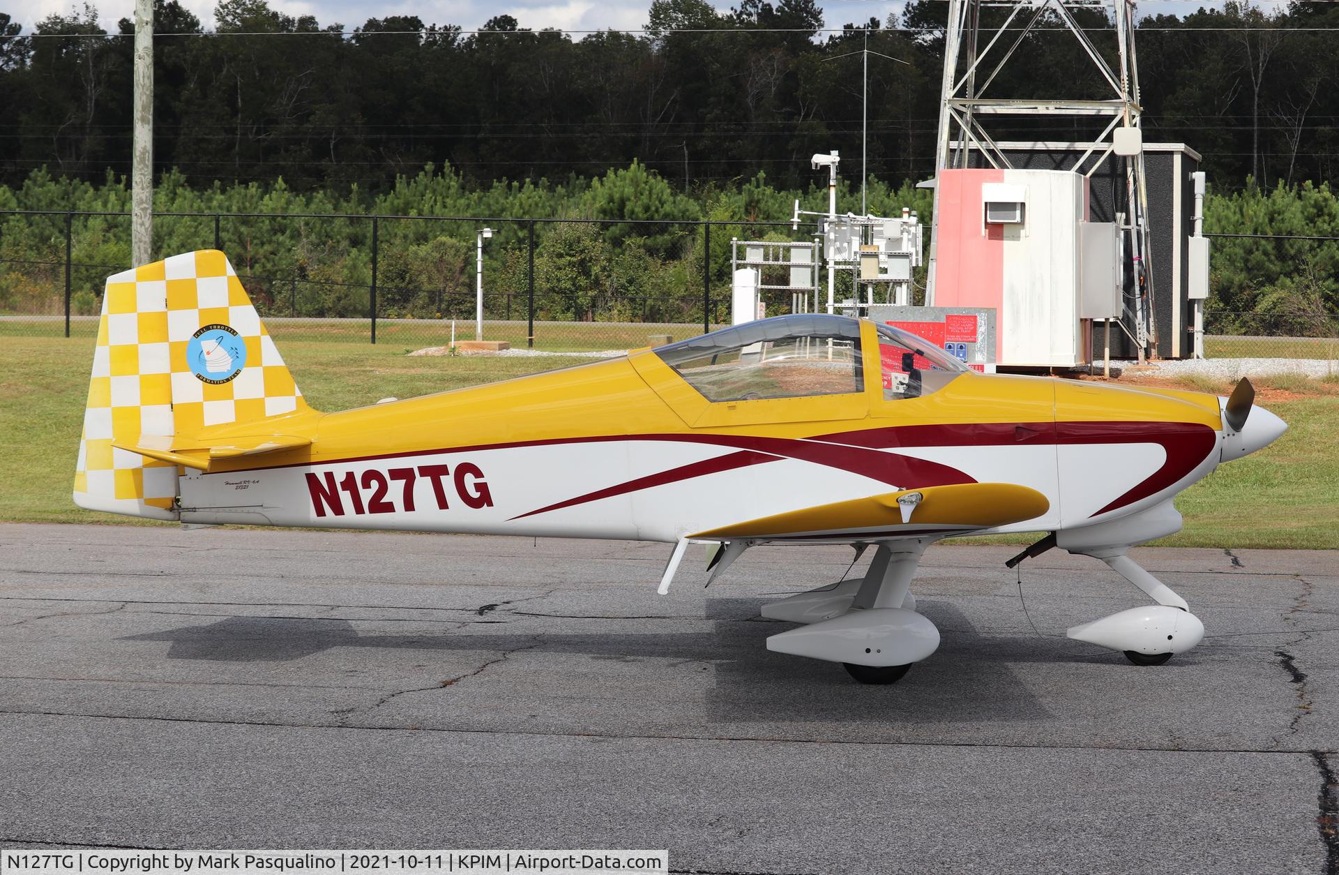 N127TG, 2005 Vans RV-6A C/N 21321, Vans RV-6A