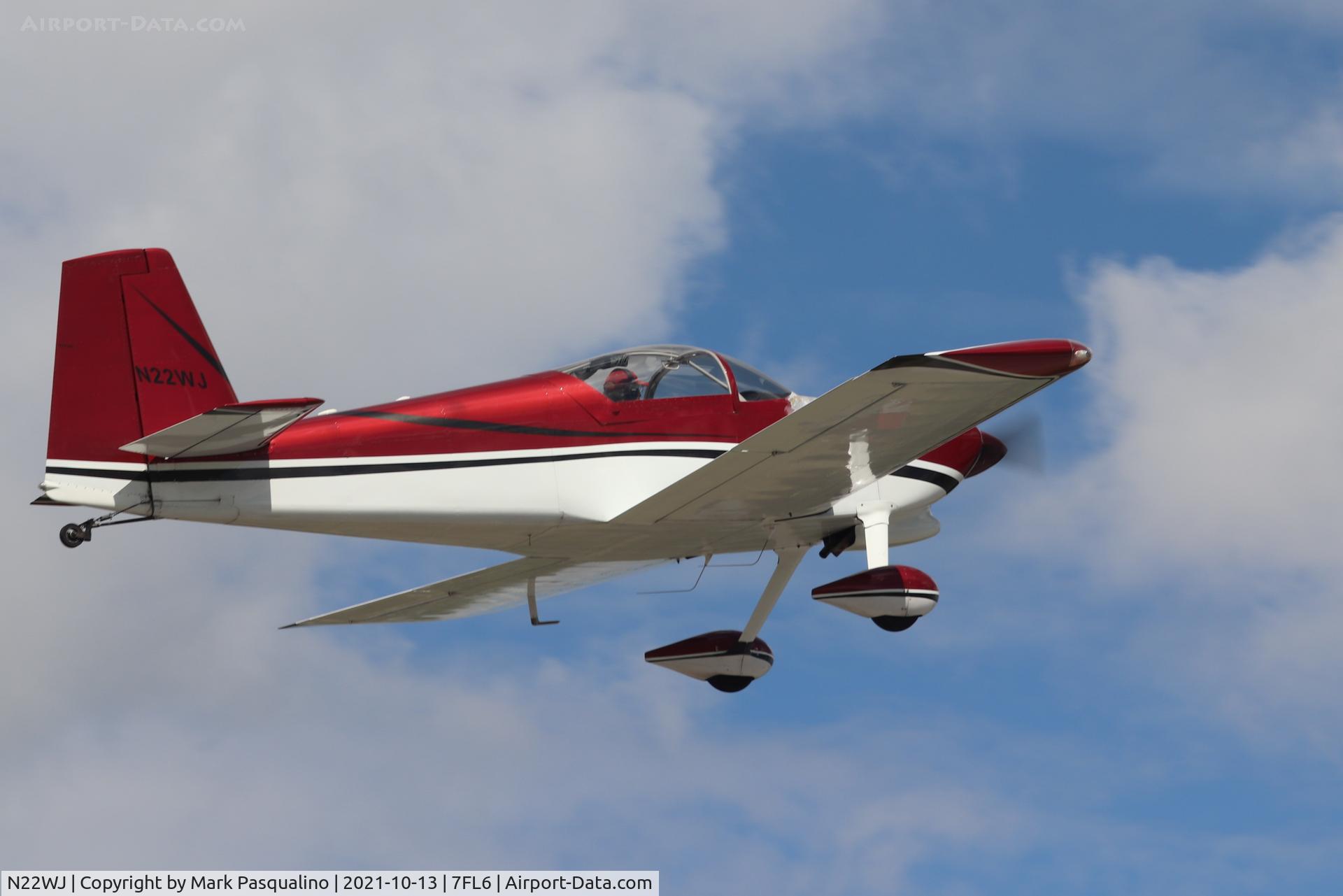 N22WJ, 2011 Vans RV-7 C/N 73604, Vans RV-7