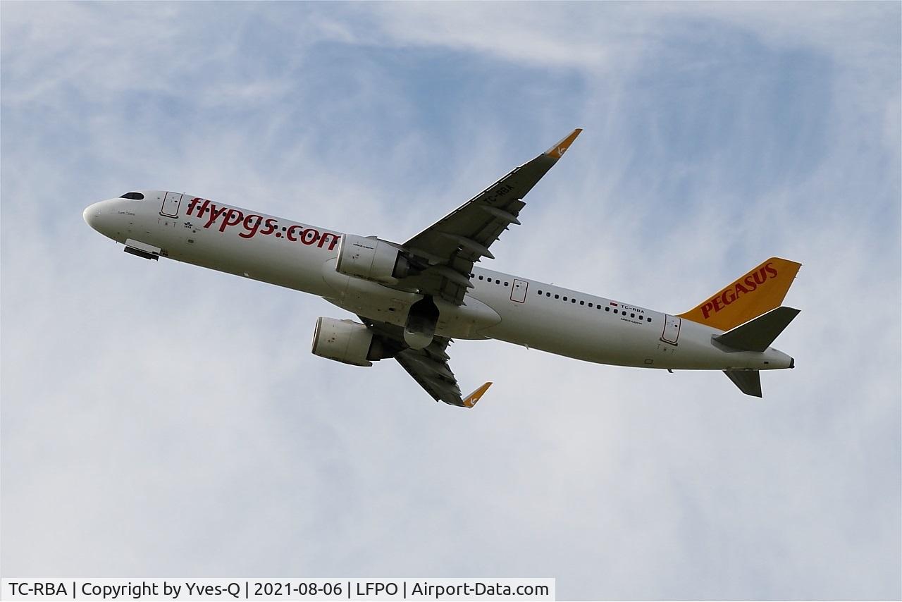 TC-RBA, 2019 Airbus A321-251NX C/N 8936, Airbus A321-251NX, Take off rwy 24, Paris Orly airport (LFPO-ORY)