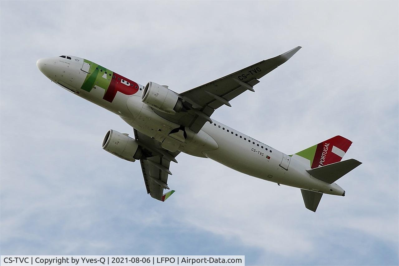CS-TVC, 2019 Airbus A320-251NEO C/N 8831, Airbus A320-251, Take off rwy 24, Paris Orly airport (LFPO-ORY)