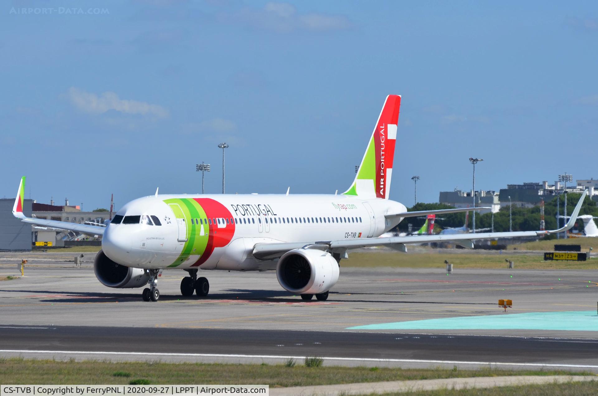 CS-TVB, 2019 Airbus A320-251NEO C/N 8749, TAP A320N lining-up
