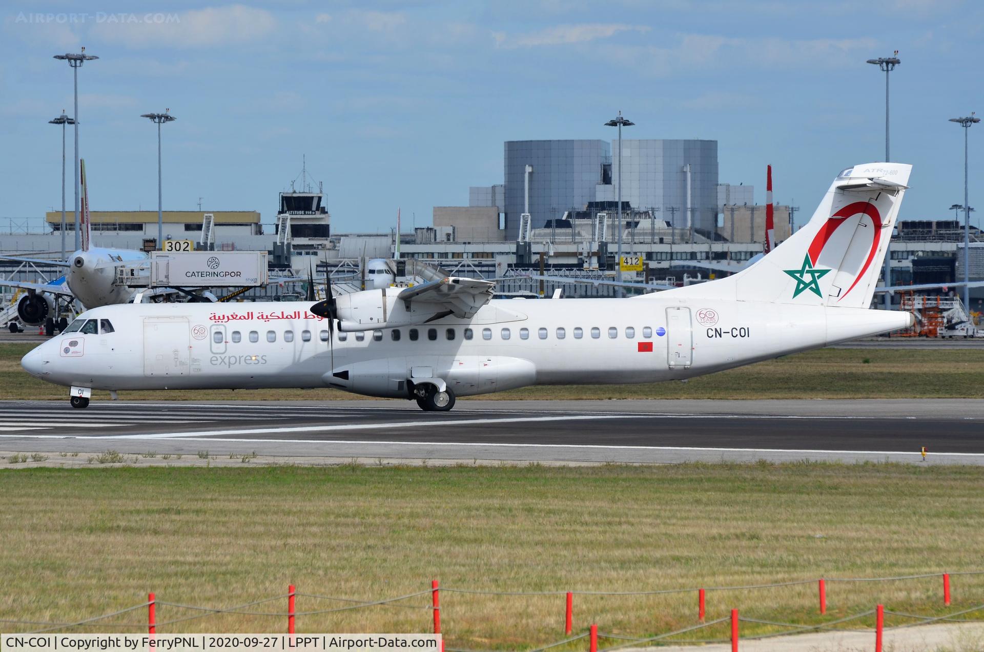 CN-COI, 2014 ATR 72-600 (72-212A) C/N 1143, RAM Express ATR72 lining-up for departure