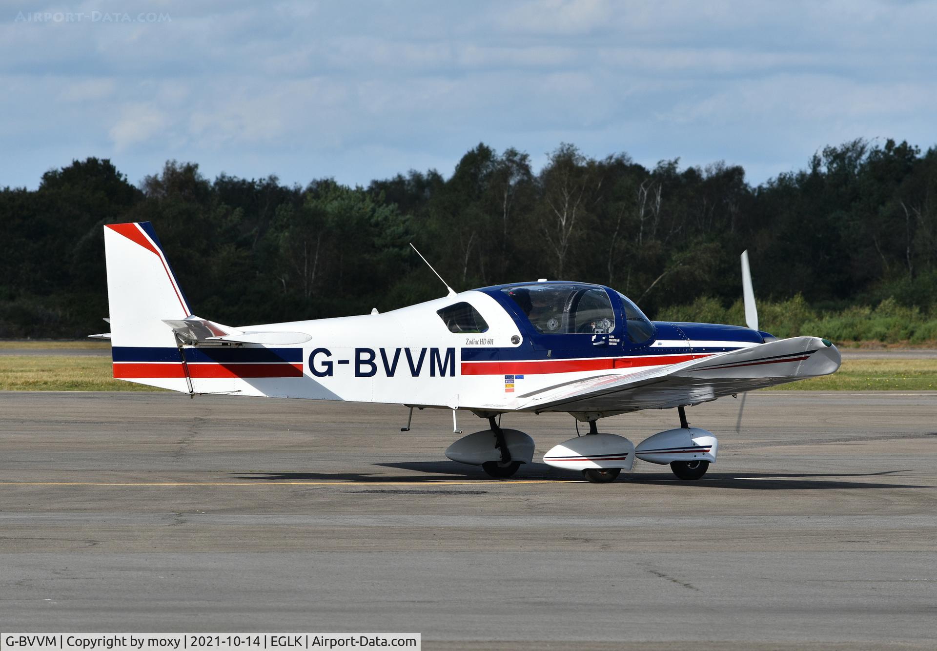 G-BVVM, 1996 Zenair CH-601 HD Zodiac C/N PFA 162-12539, Zenair CH-601 HD Zodiac at Blackbushe.