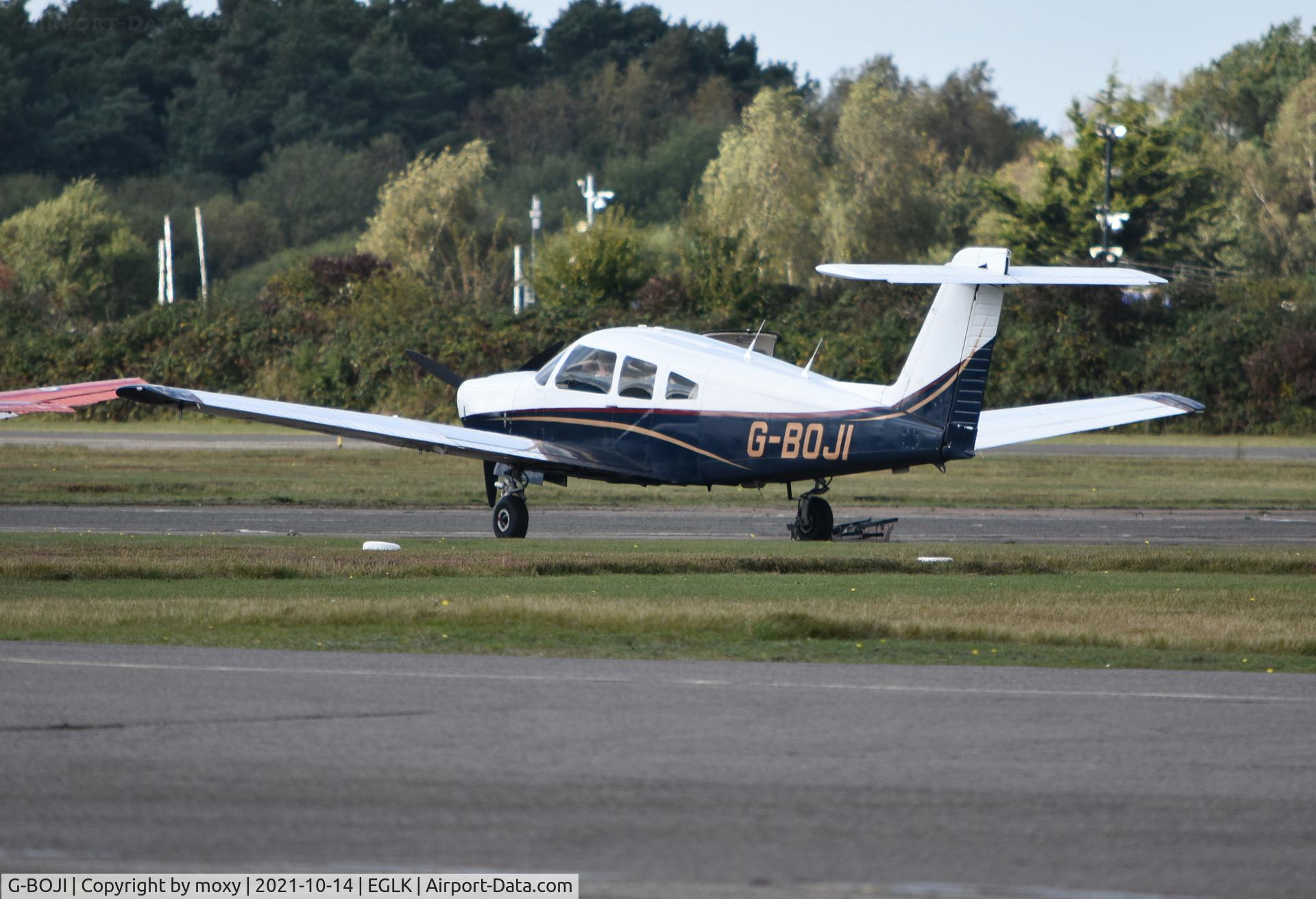 G-BOJI, 1979 Piper PA-28RT-201 Arrow IV C/N 28R-7918221, Piper PA-28RT-201 at Blackbushe. Ex N2919X