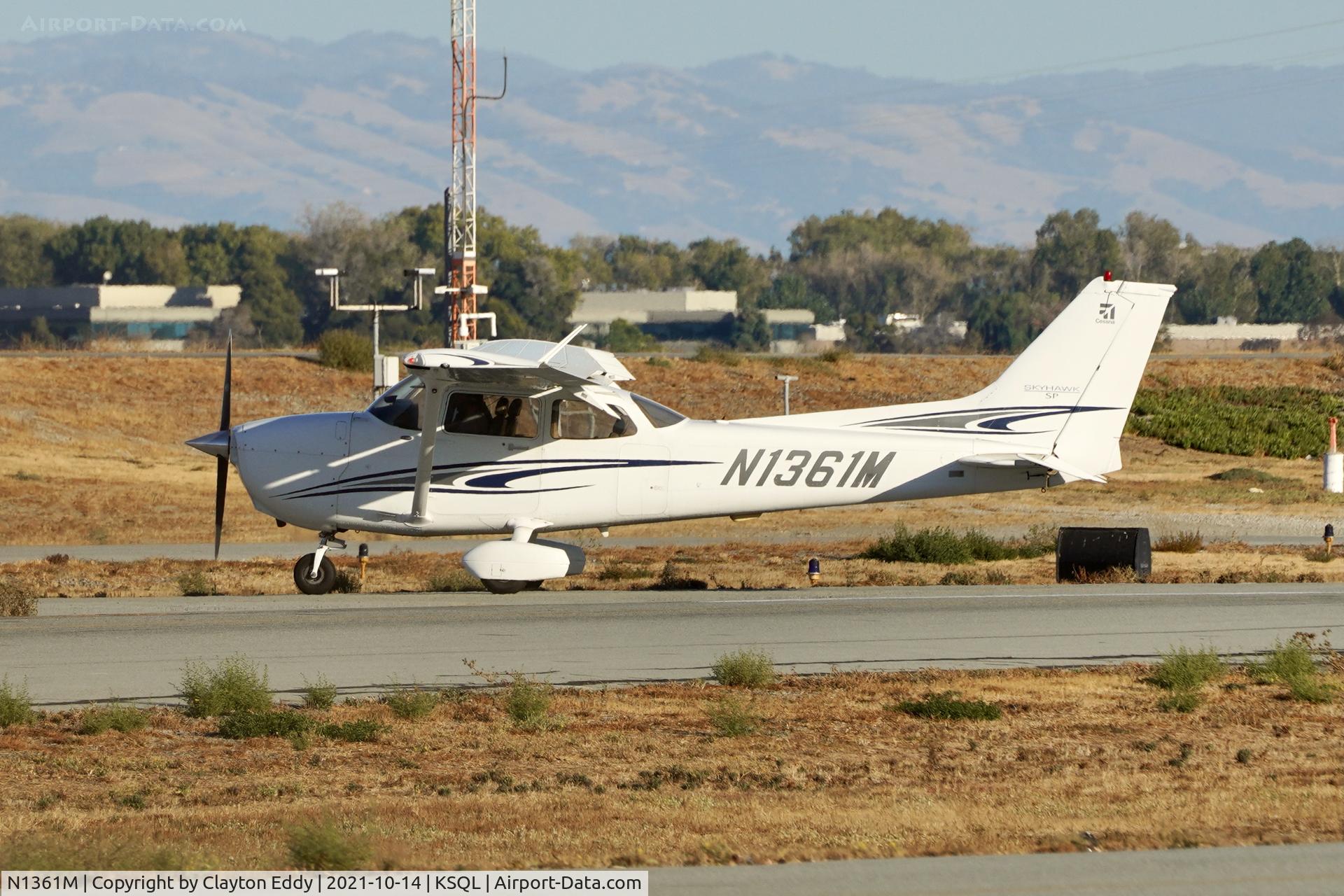 N1361M, 2005 Cessna 172S Skyhawk SP C/N 172S9842, San Carlos Airport California 2021.