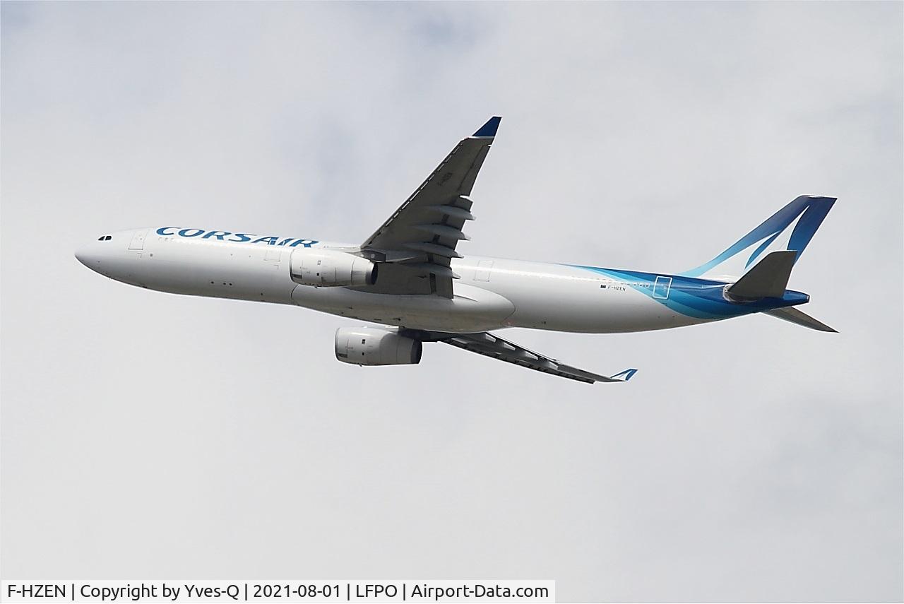 F-HZEN, 2012 Airbus A330-343X C/N 1376, Airbus A330-343X, Climbing from rwy 24, Paris Orly airport (LFPO-ORY)