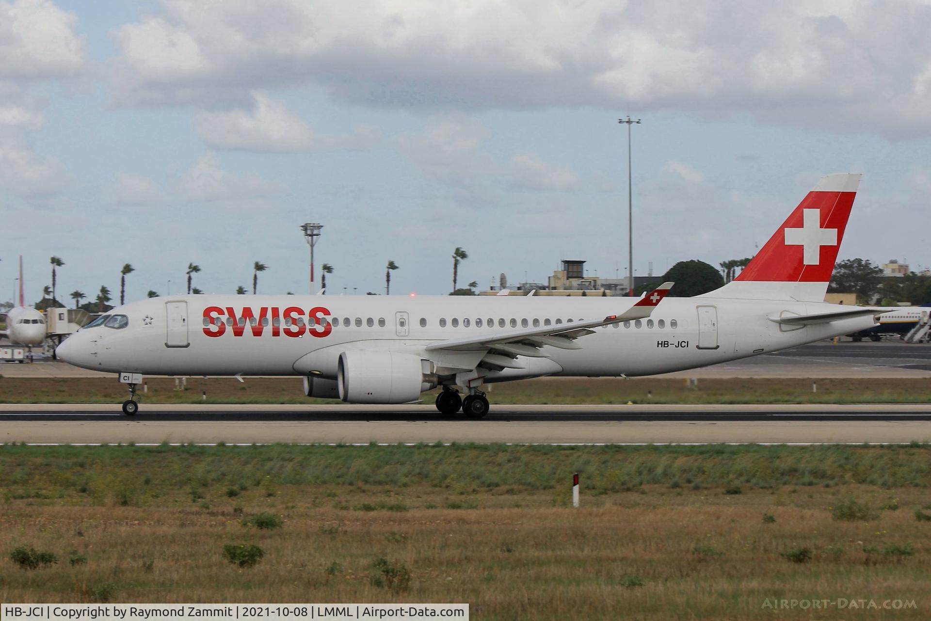 HB-JCI, 2018 Bombardier CSeries CS300 (BD-500-1A11) C/N 55023, Bombardier CS300 HB-JCI Swiss