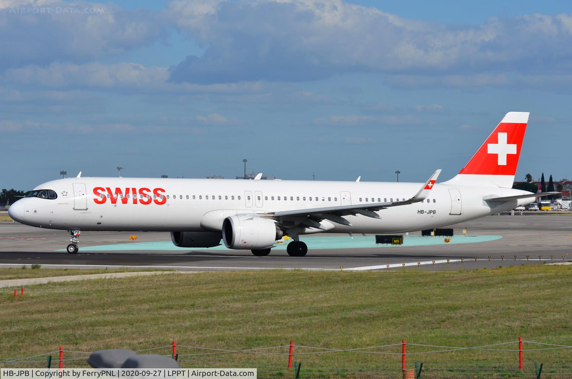 HB-JPB, 2020 Airbus A321-271NX C/N 10115, Swiss A321N returning to ZRH