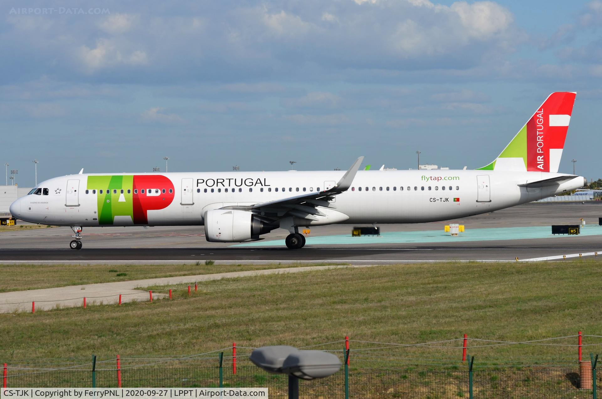 CS-TJK, 2018 Airbus A321-251N C/N 8553, TAP A321N departing