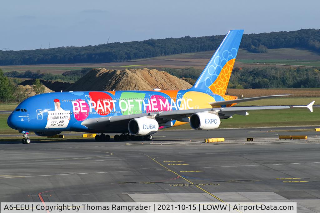 A6-EEU, 2013 Airbus A380-861 C/N 147, Emirates Airbus A380-861 