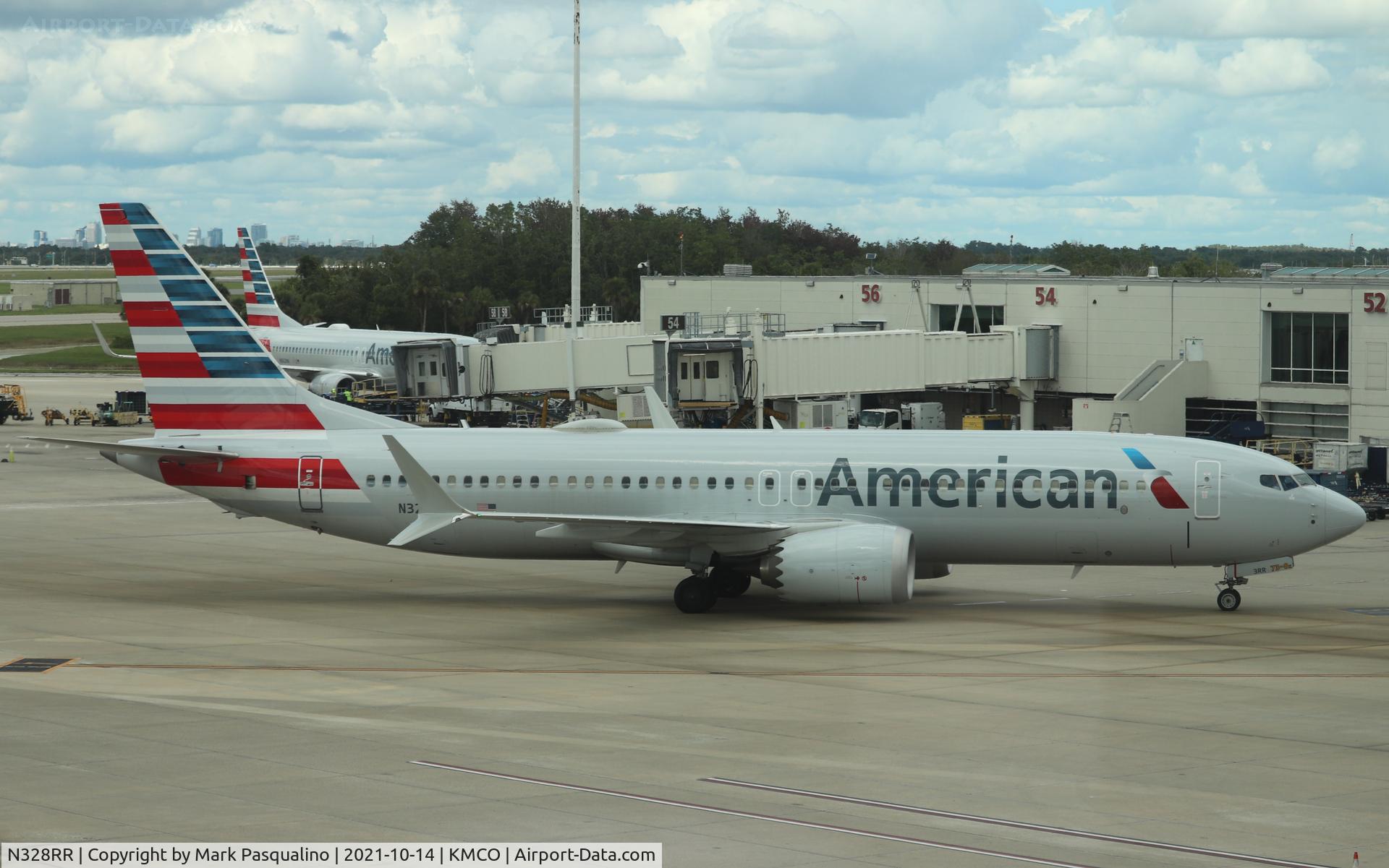 N328RR, 2018 Boeing 737-8 MAX C/N 44457, Boeing 737-8 MAX