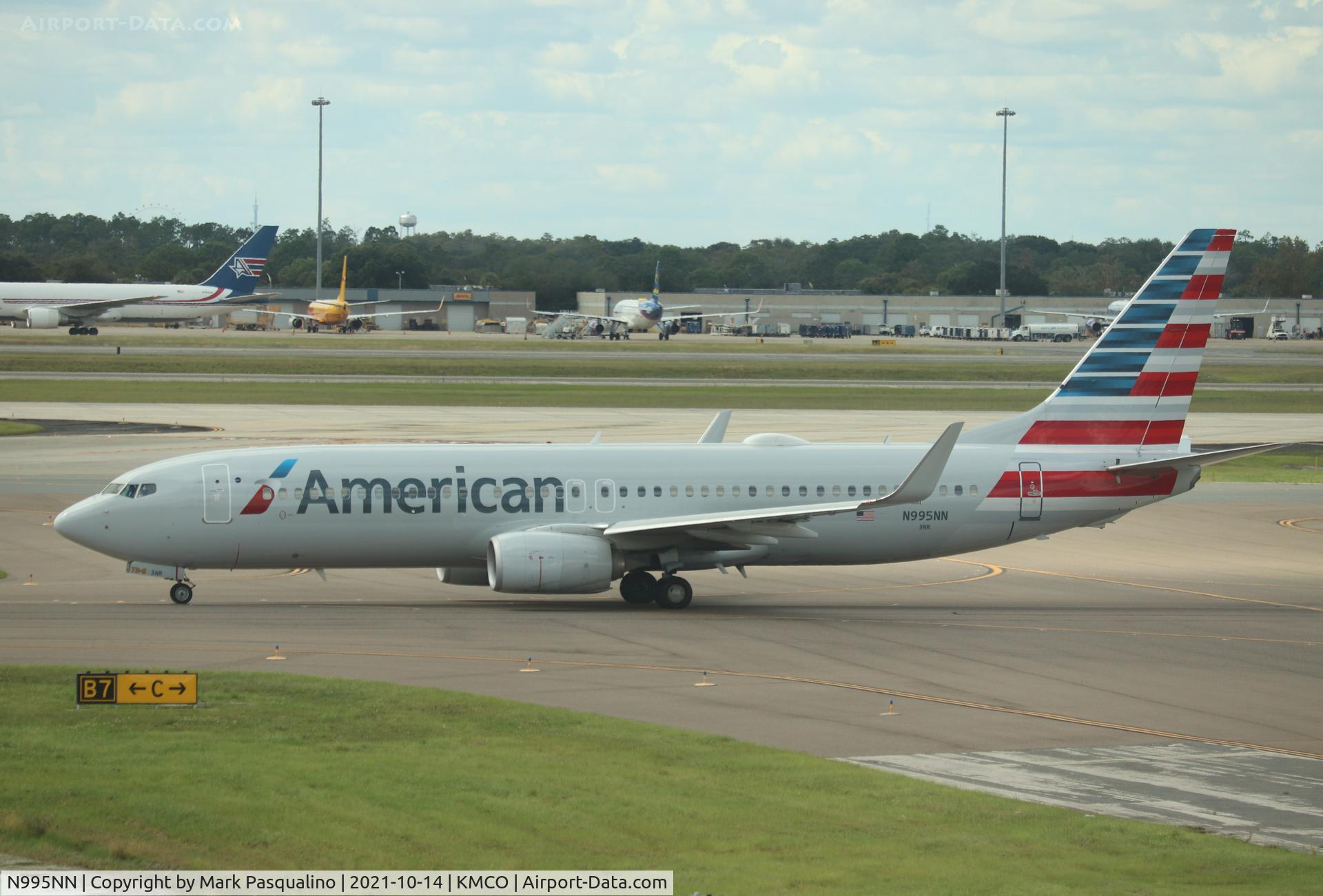 N995NN, 2016 Boeing 737-800 C/N 31245, Boeing 737-823