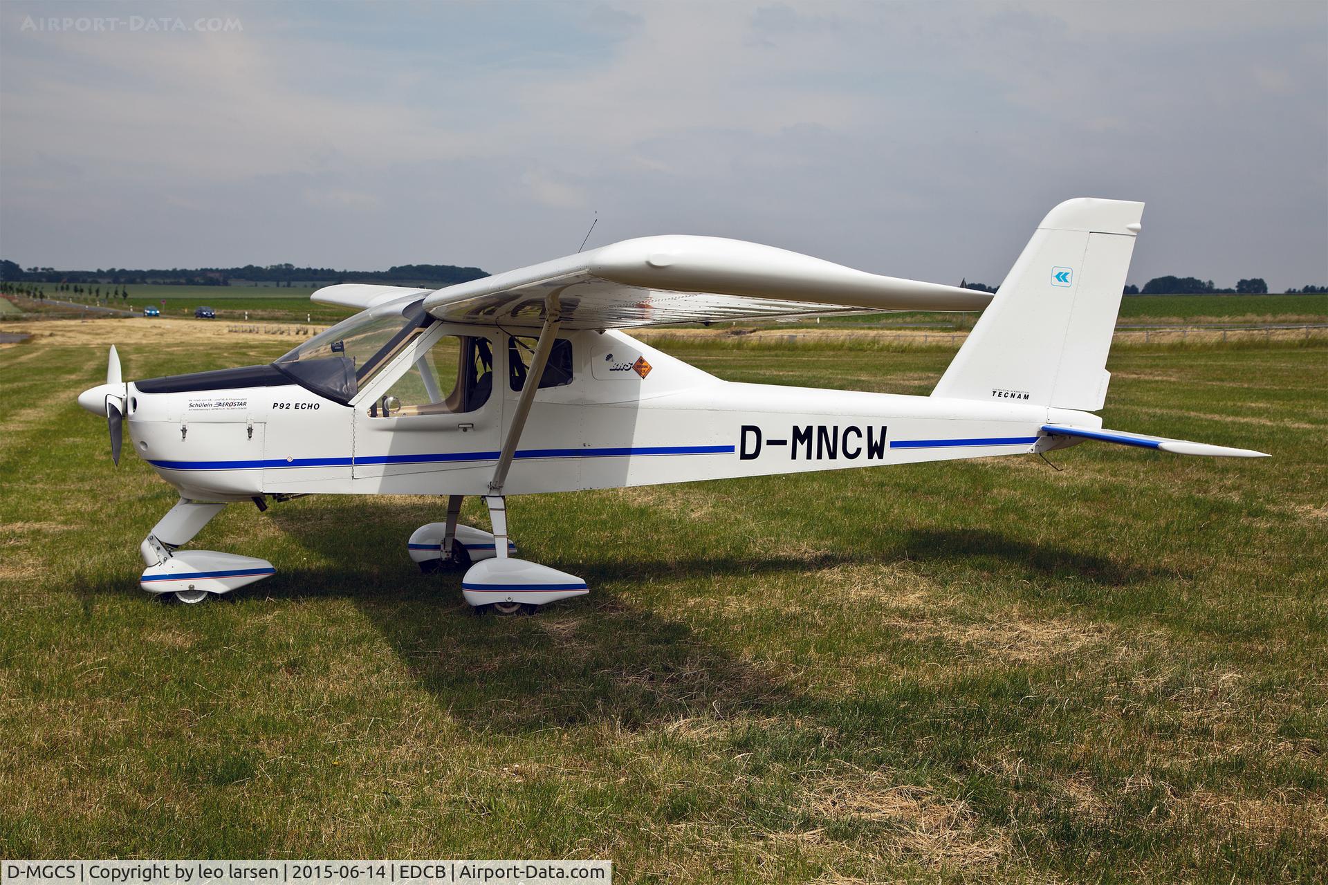 D-MGCS, Tecnam P.92 Echo Super C/N not found D-MGCS, Ballenstedt 14.6.2015
